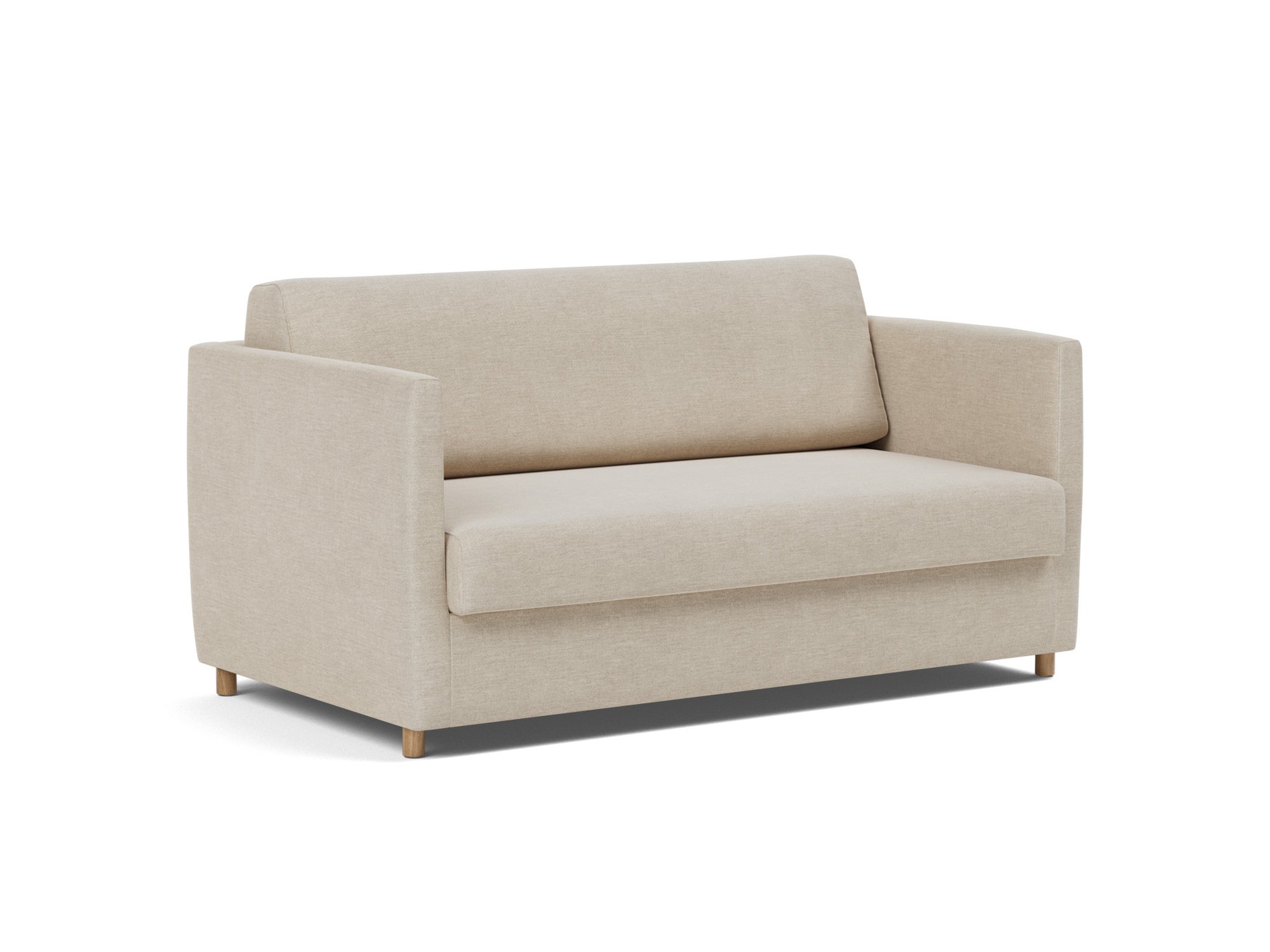 Schlafsofa Olan Flachgewebe Phobos 586-Latte