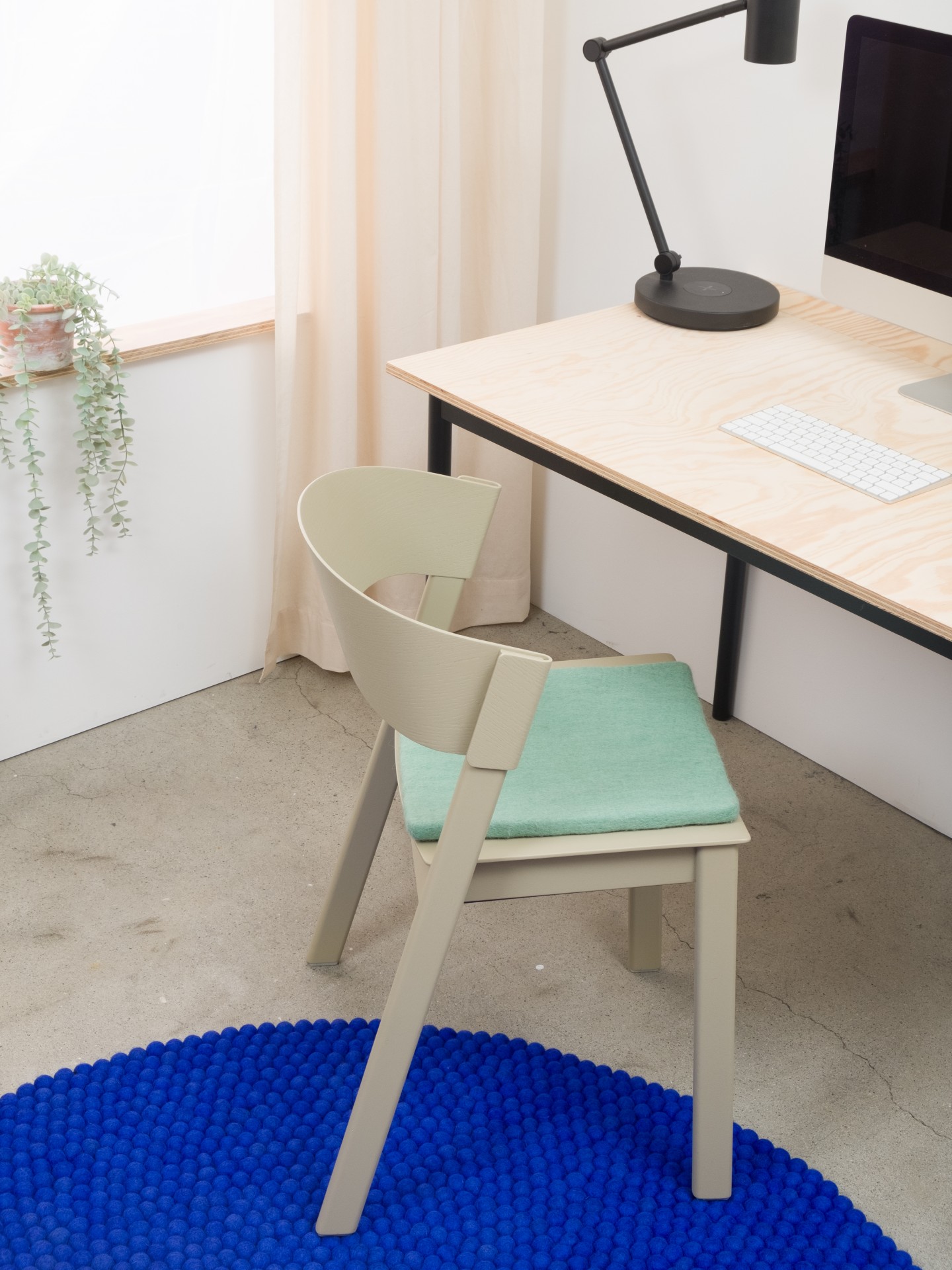 myfelt Fine - Flache Sitzauflage quadratisch