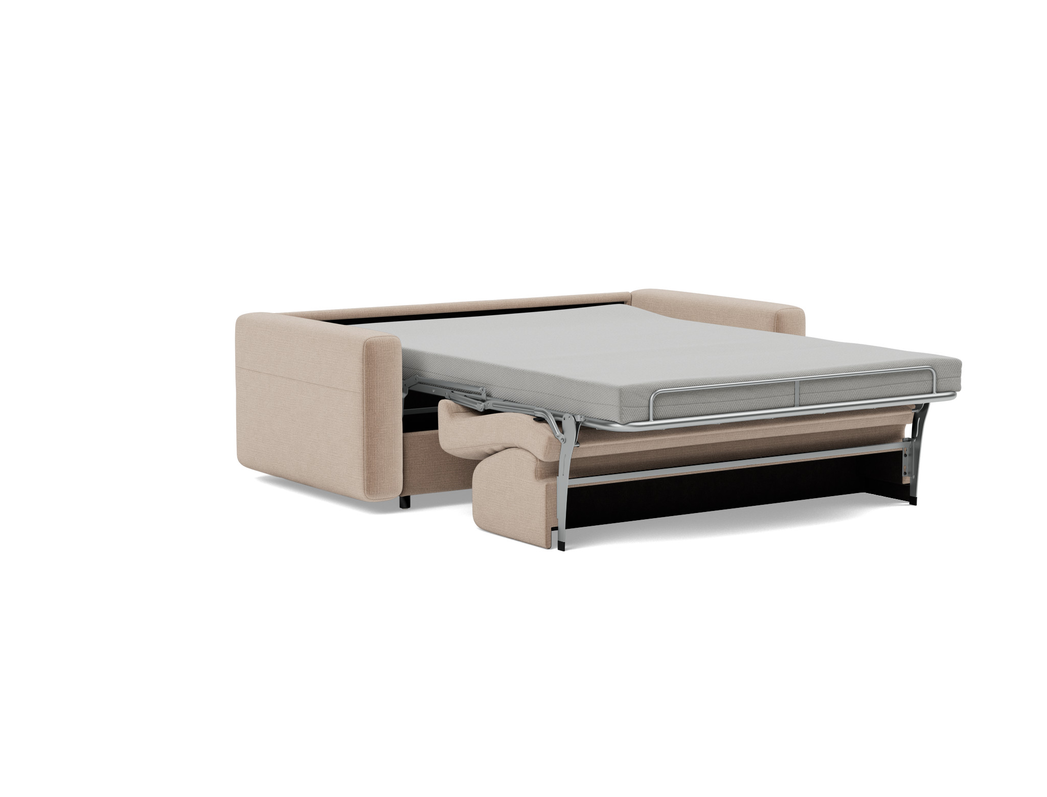 Schlafsofa Killian mit Memory-Matratze 140 Chenille Esina 417-Mocha