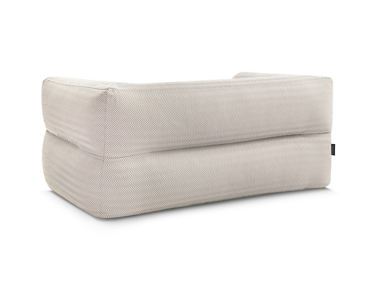Bobochic Nour Gartensofa 2-Sitzer Stoff Beige