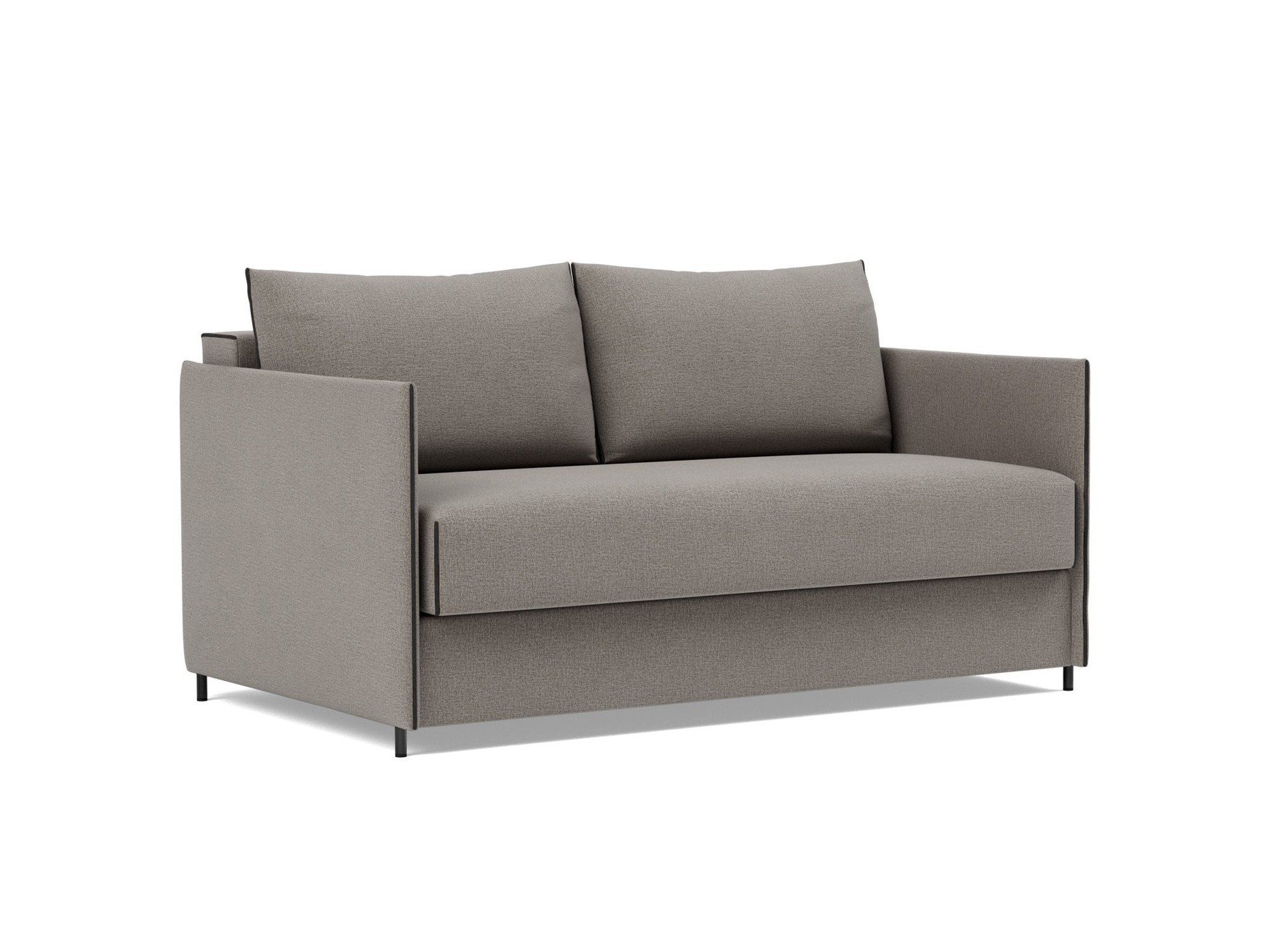Schlafsofa Luoma Flachgewebe Mixed Dance 521-Grey