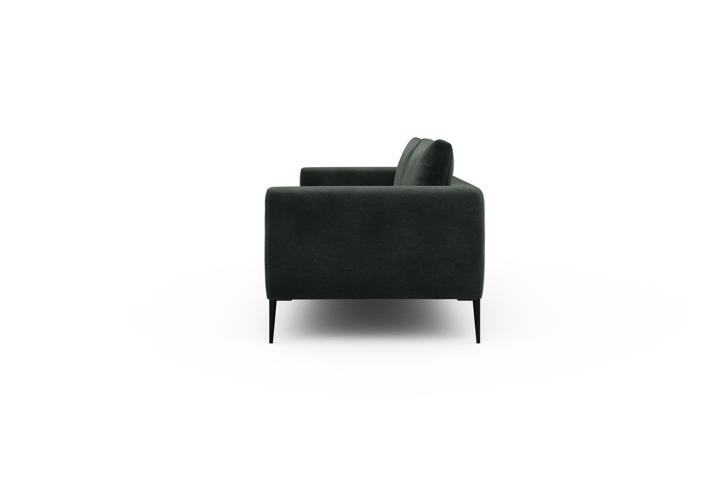 Sofa Paul 3-Sitzer Smooth-Laurel-Green