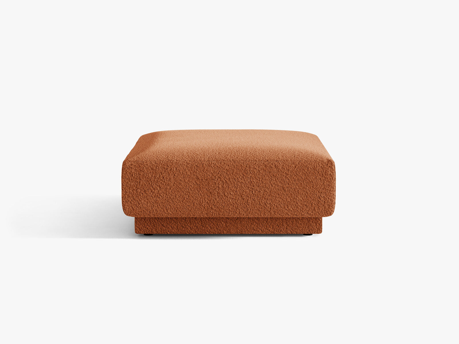 Micadoni Hocker Miley 1-Sitzer Boucle Baloo Terrakotta