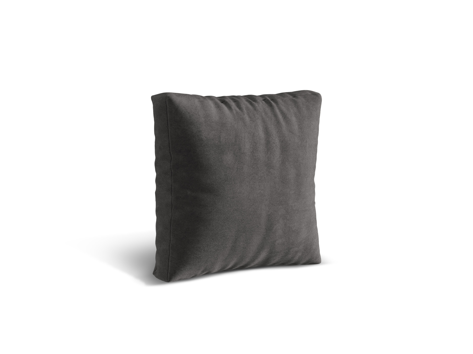 Micadoni Kissen Martina Samt Vogue Grau 40x40