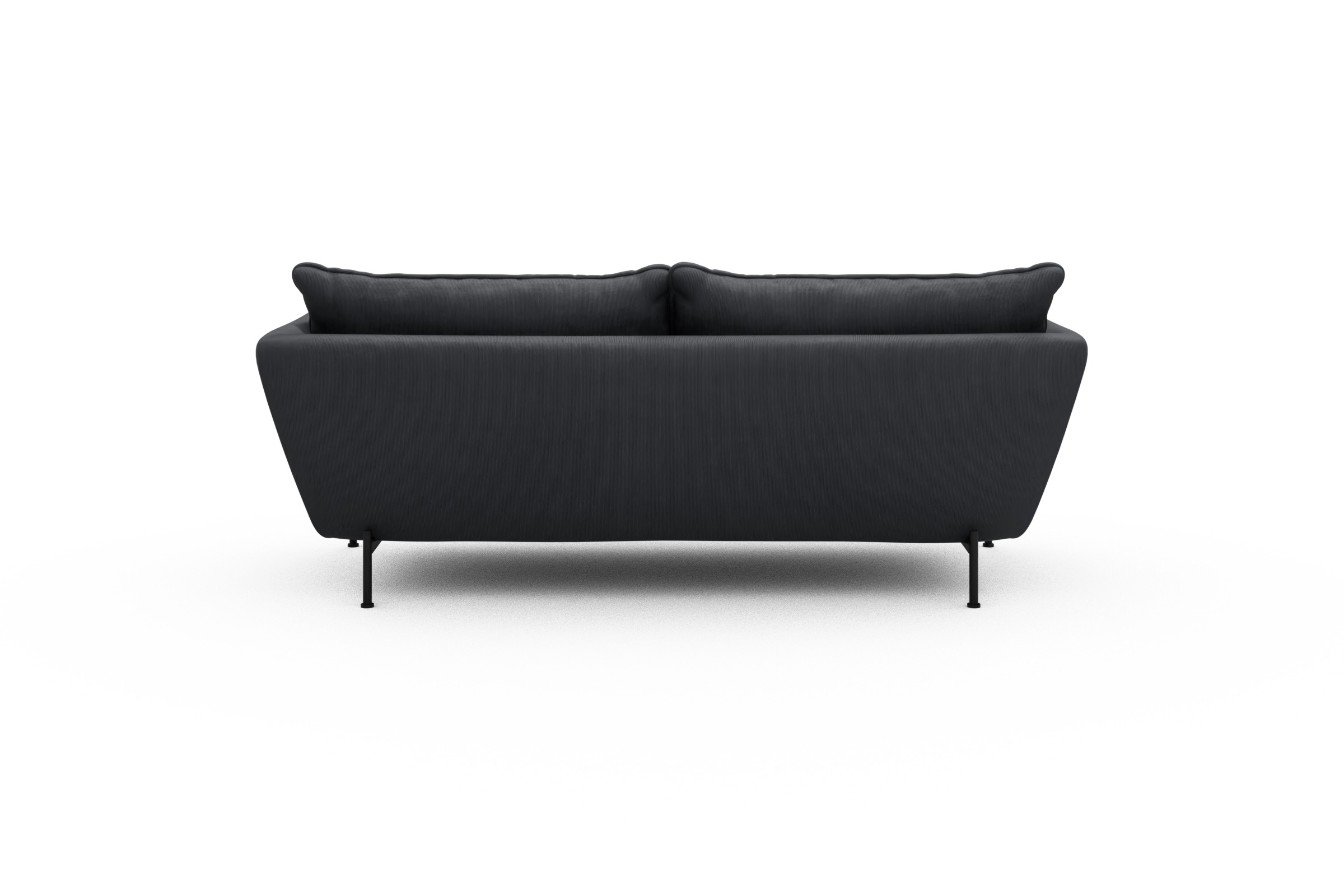 Sofa Anton PREMIUM 2-Sitzer Cordufine-Slate-Grey
