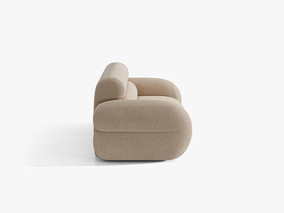 Micadoni Neo Sofa 3-Sitzer Chenille SILENCIO Sand