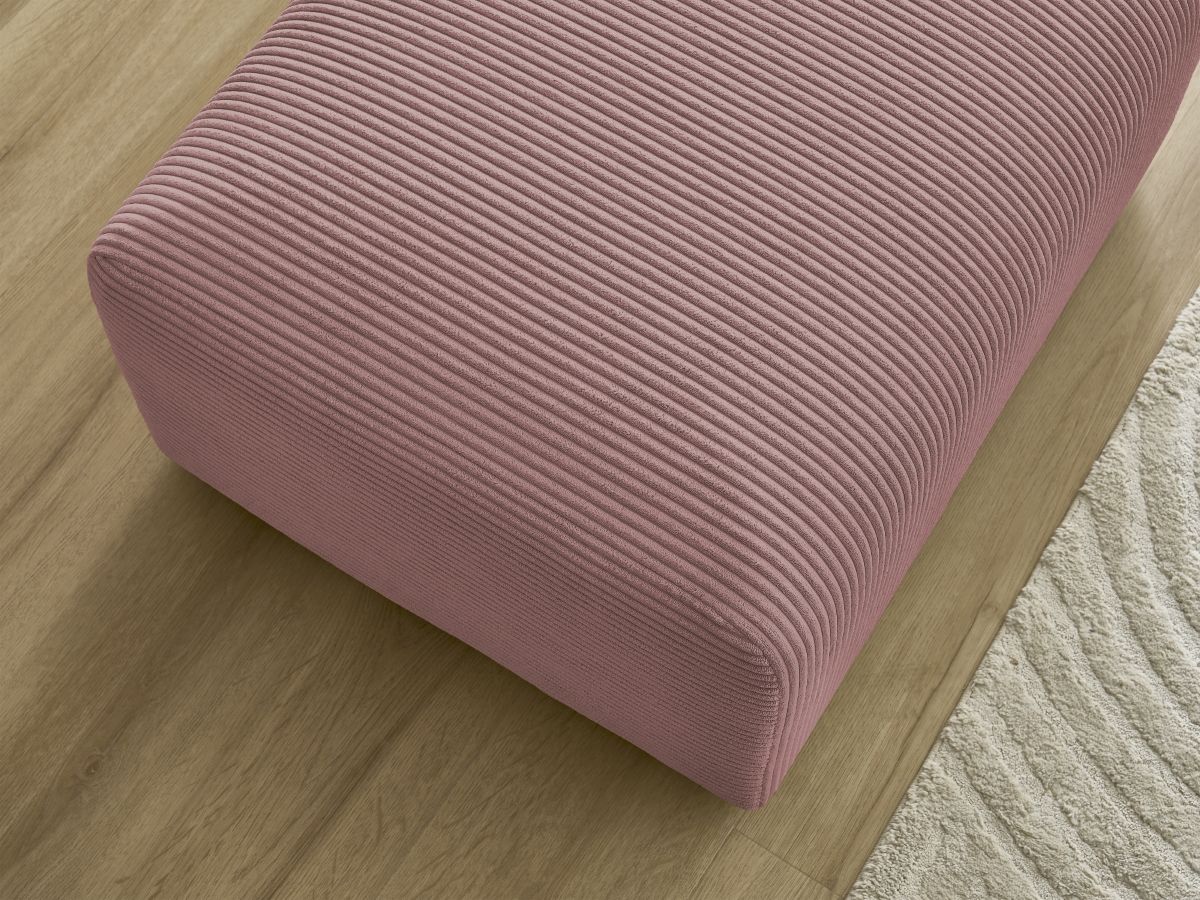 Bobochic Tina Pouf Cordsamt Rosa
