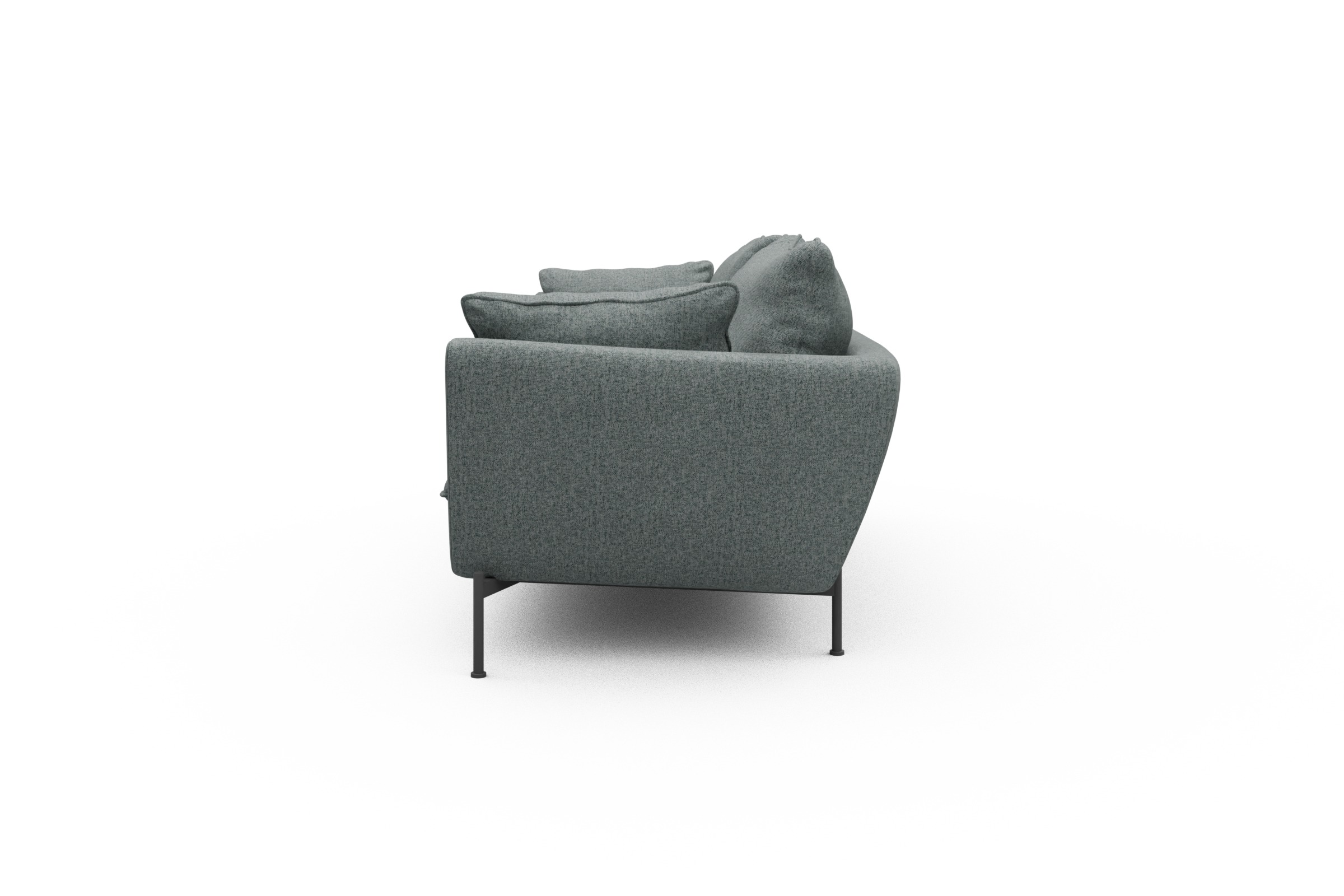 Sofa Anton PREMIUM 3-Sitzer Casone-Light-Mixed-Green