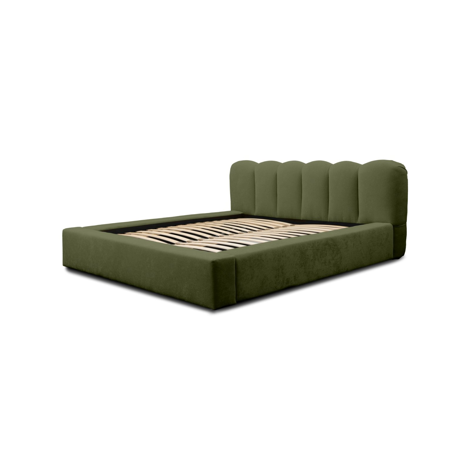Polsterbett Tavio-New Chenille 160x200 mit Holzrahmen Ditra-New 38