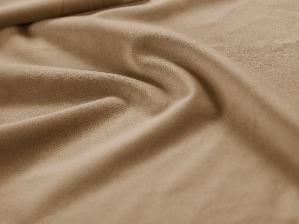 Cosmopolitan Design Drehsessel Savona kleine Version Samt Casino Mandelbeige