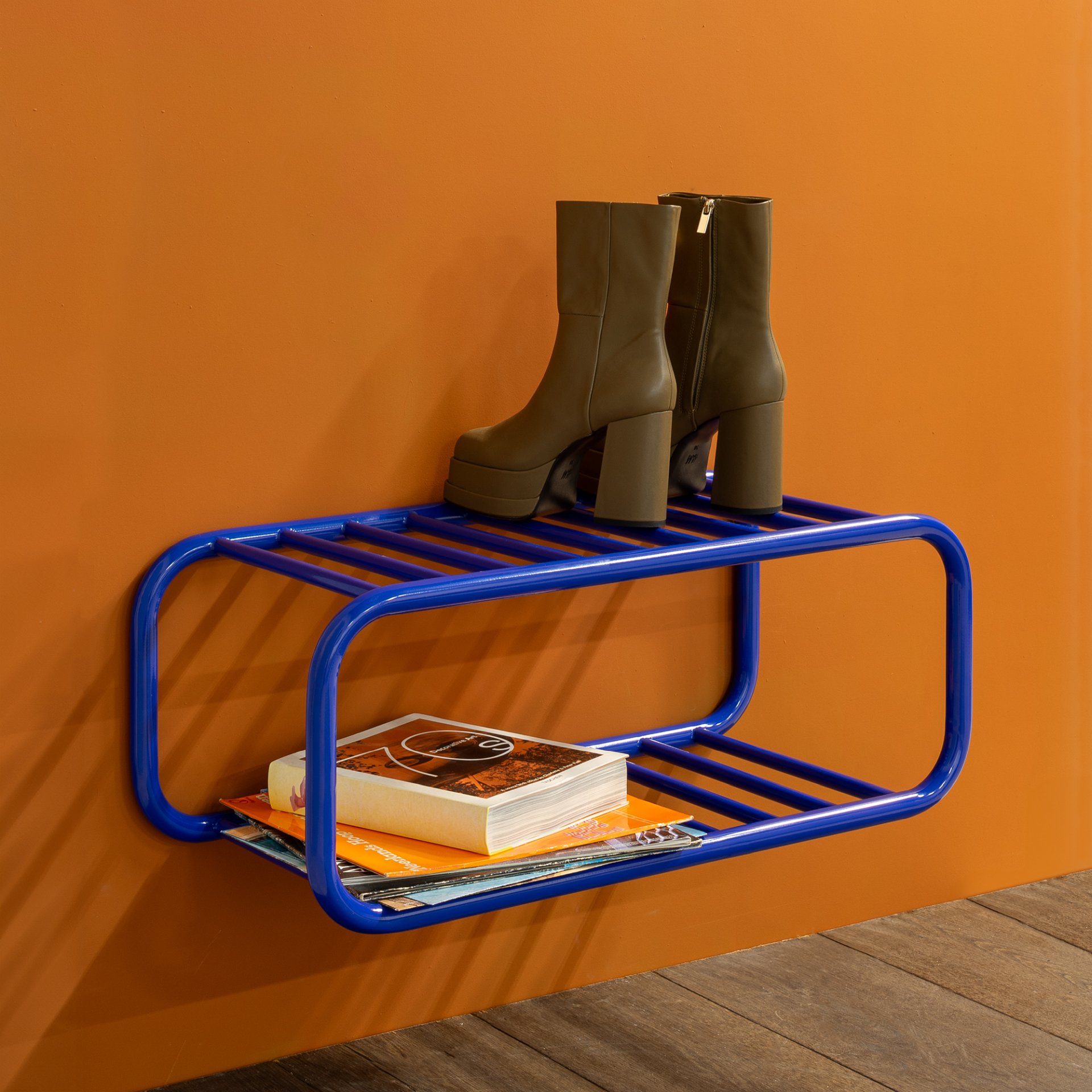 Spinder Design Schuhregal Retro SR Ultramarine