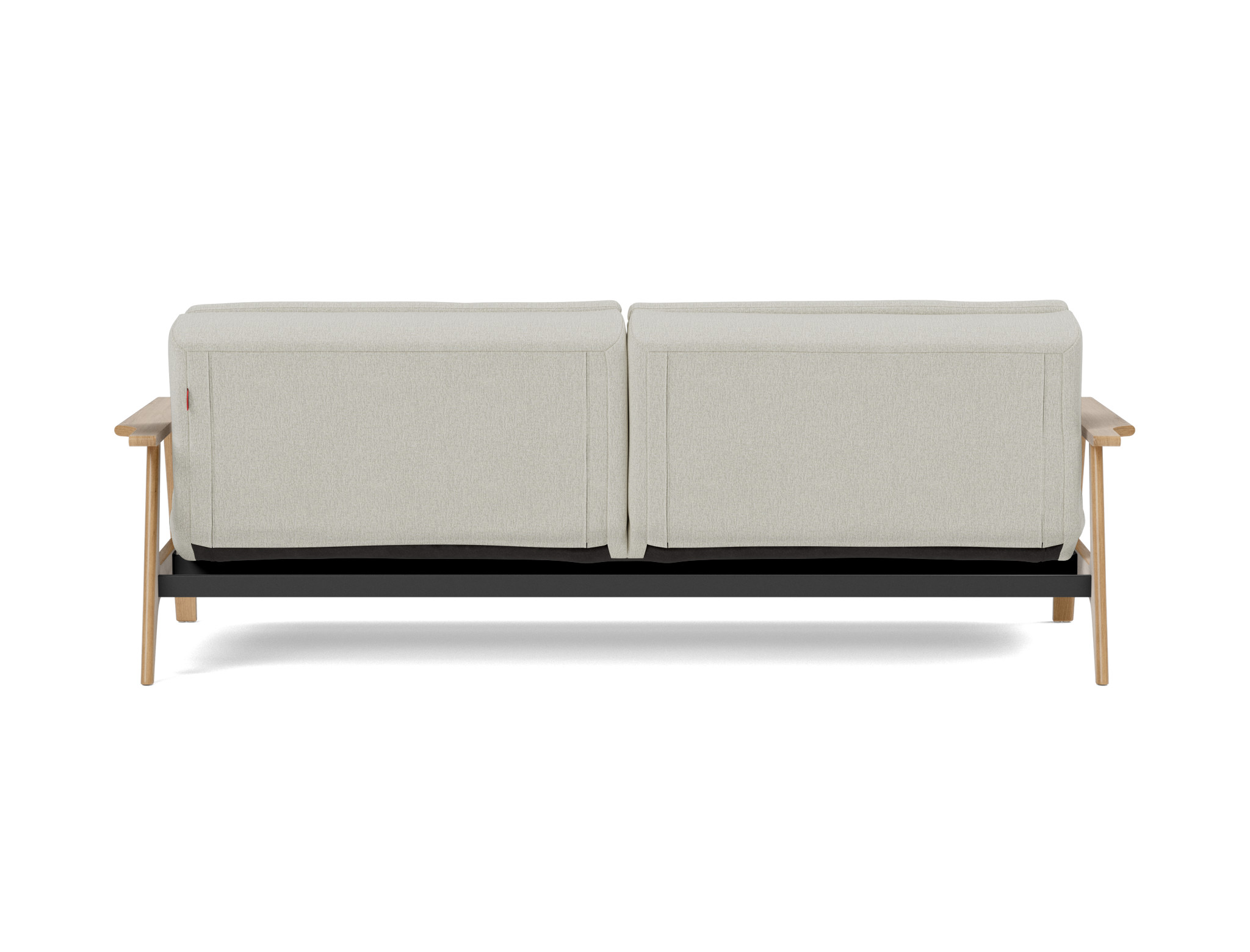 Schlafsofa Dublexo Frej Flachgewebe Mixed Dance 527-Natural