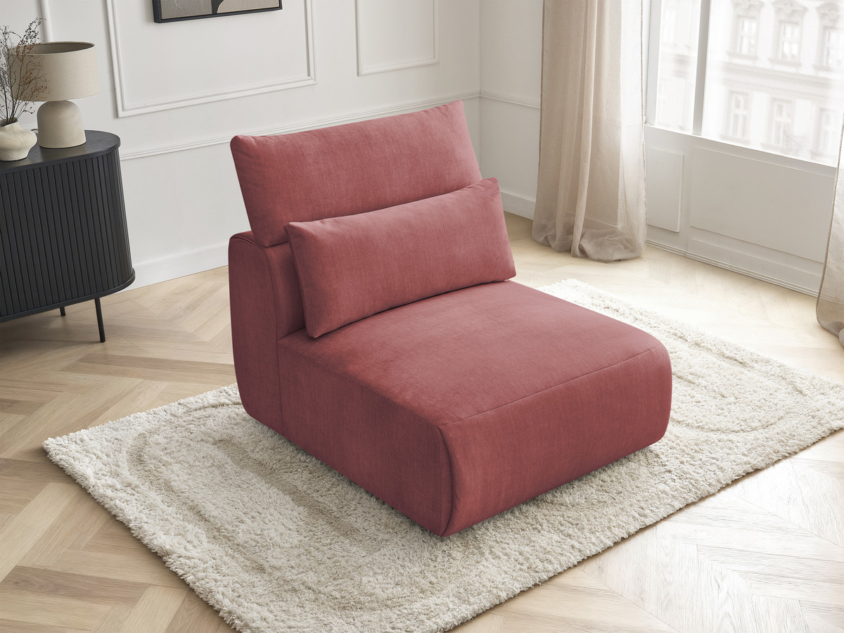 Bobochic Jana Sofamodul 1-Sitzer Samt Orange