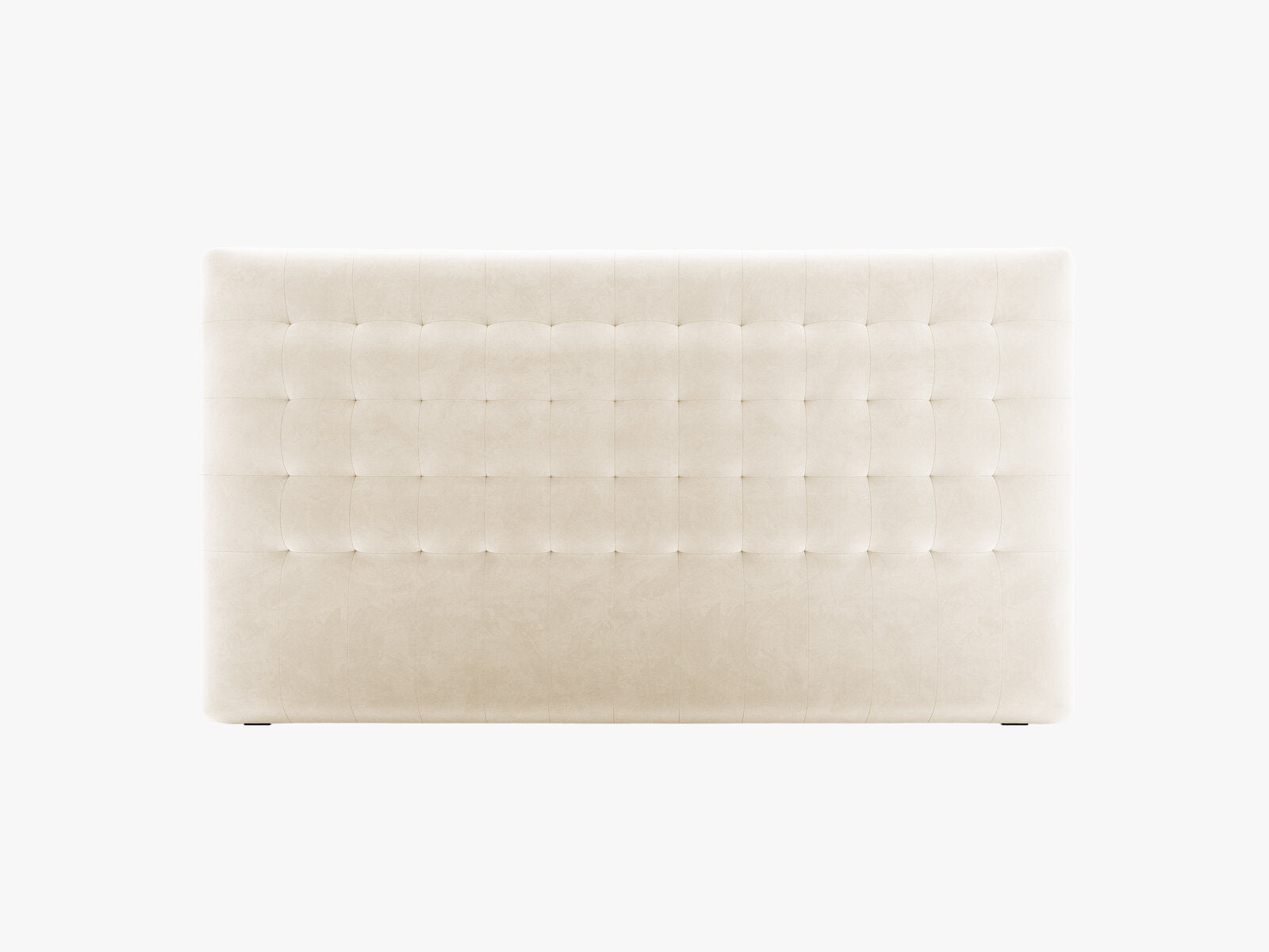 Micadoni Nova Samtiger Kopfteil 120 cm (H 95 cm) Samt Paris Beige 180x95