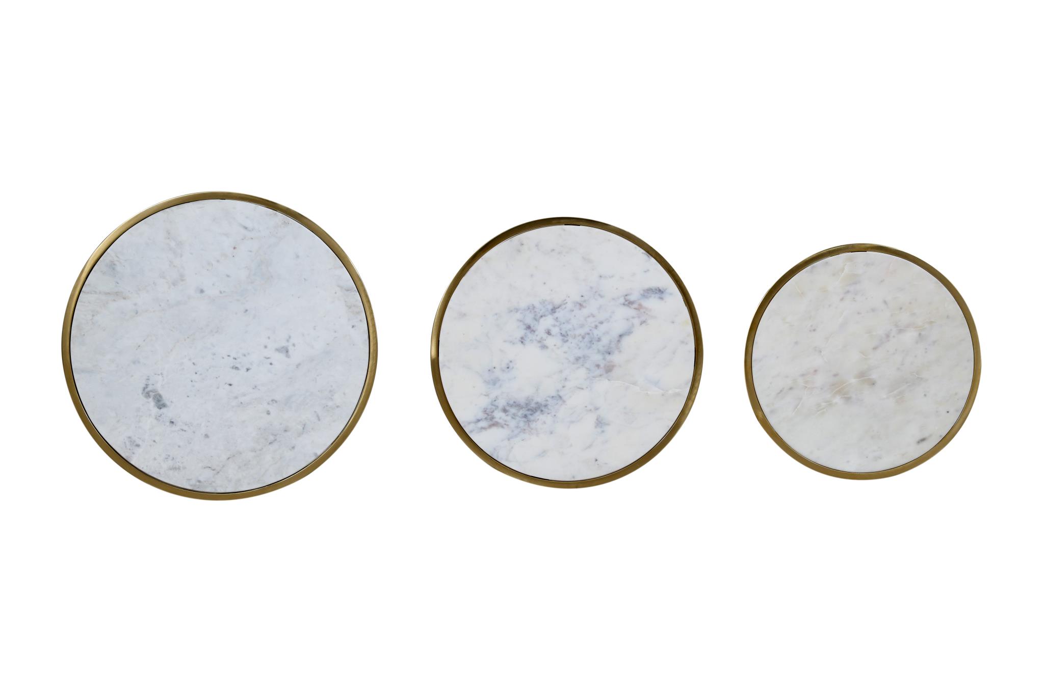 Livin Hill Tischsatz rund Avola Gold AV2130-39