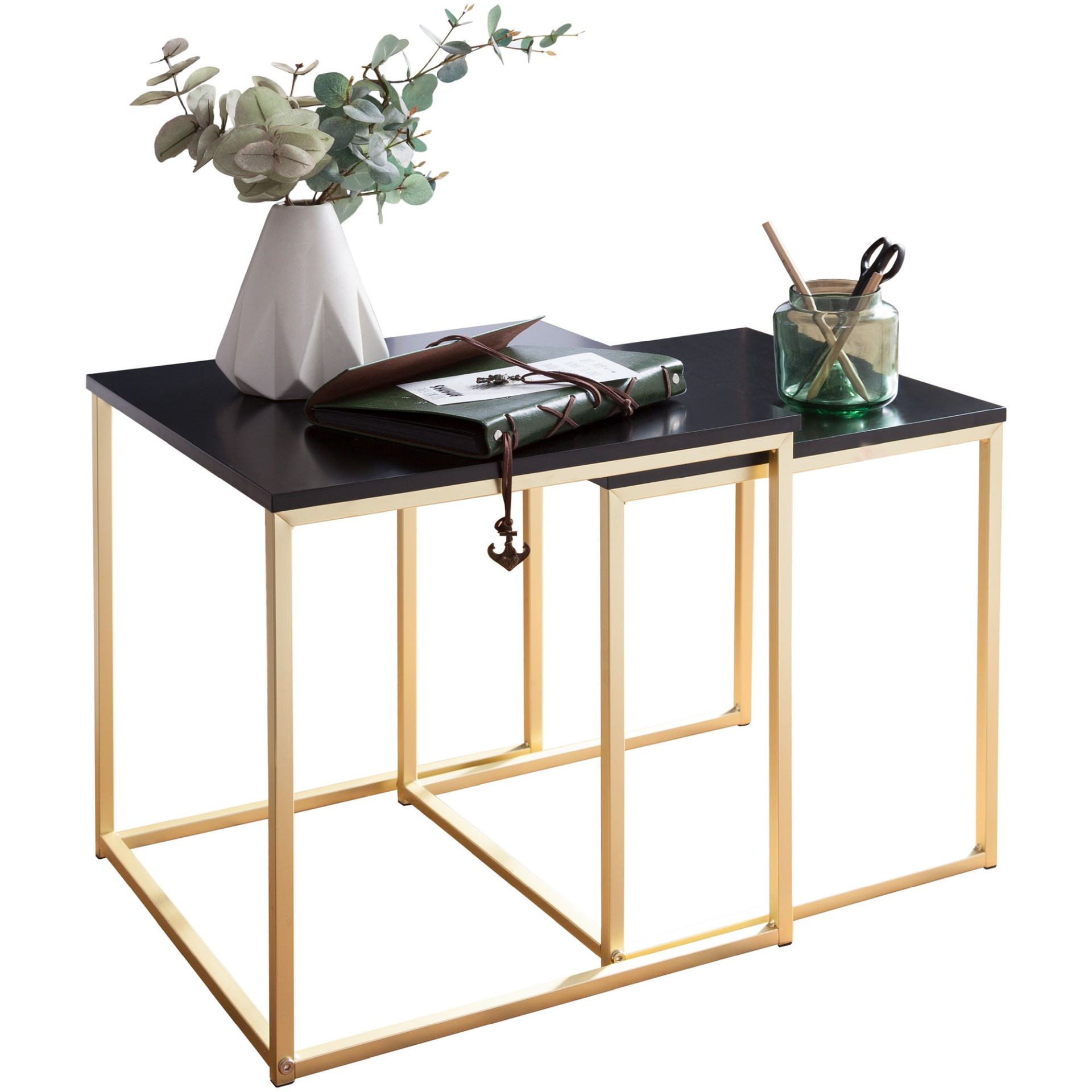 Satztisch Stafholt Gold 40 × 40 × 42 cm