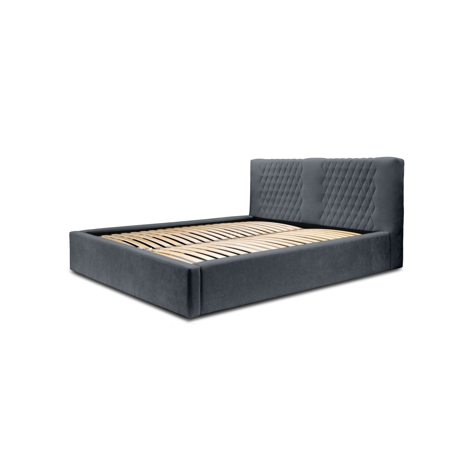 Polsterbett Orio Chenille 140x200 mit Holzrahmen Ditra-New 11
