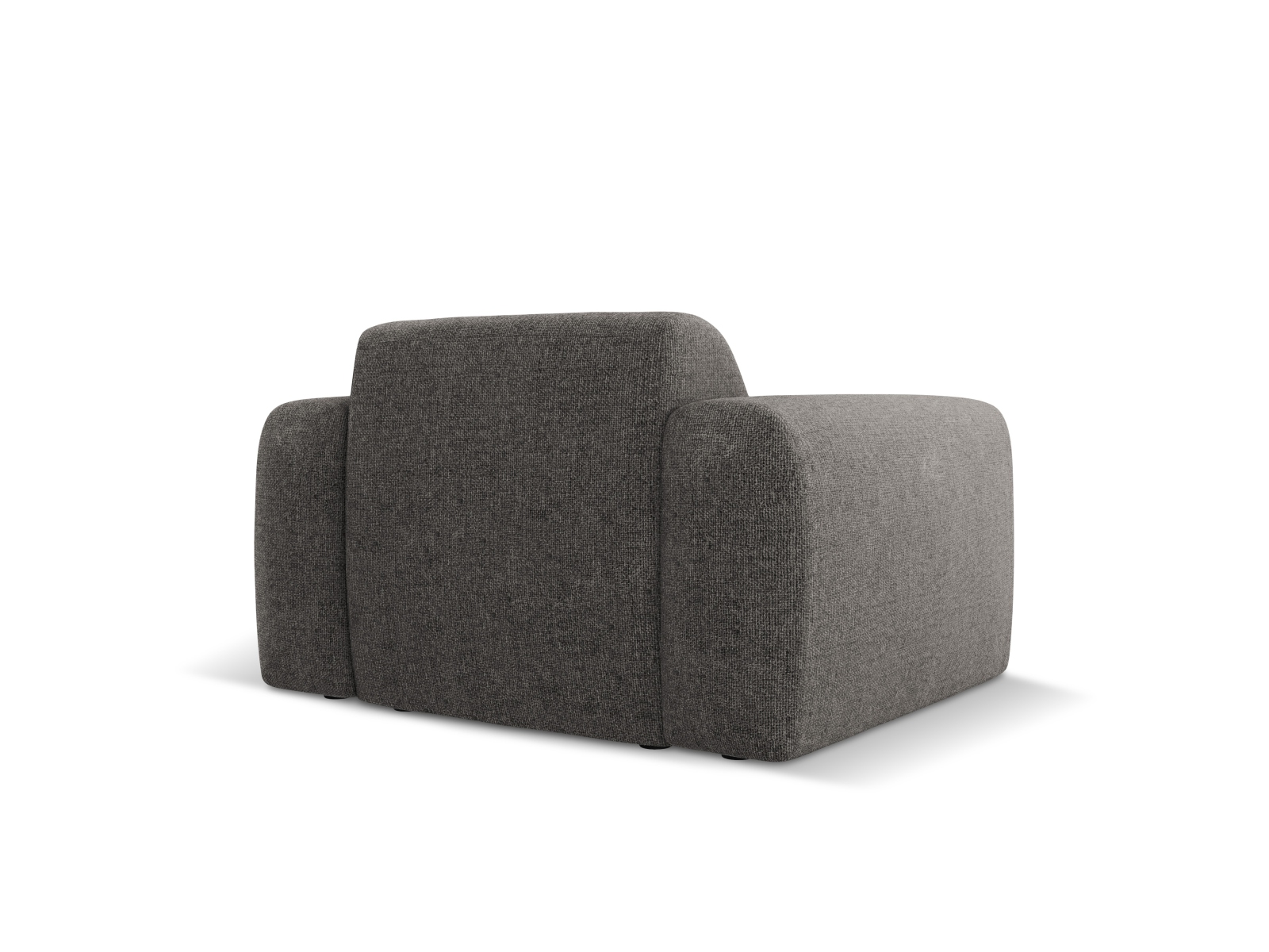 Cosmopolitan Design Sessel Nolio Chenille Haga Grau