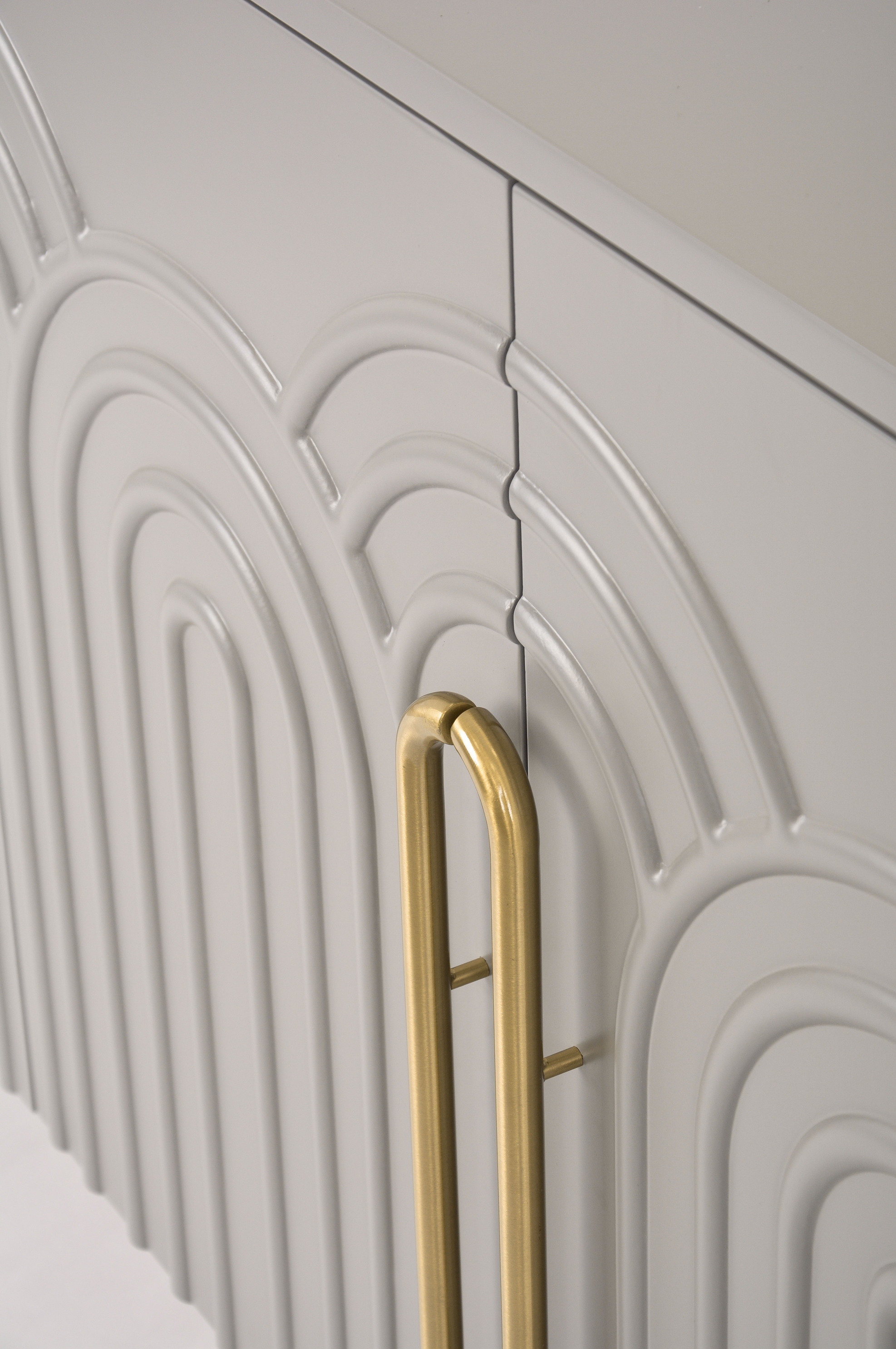 Livin Hill Sideboard Stilig, Beine Hellgrau/Goldfarben