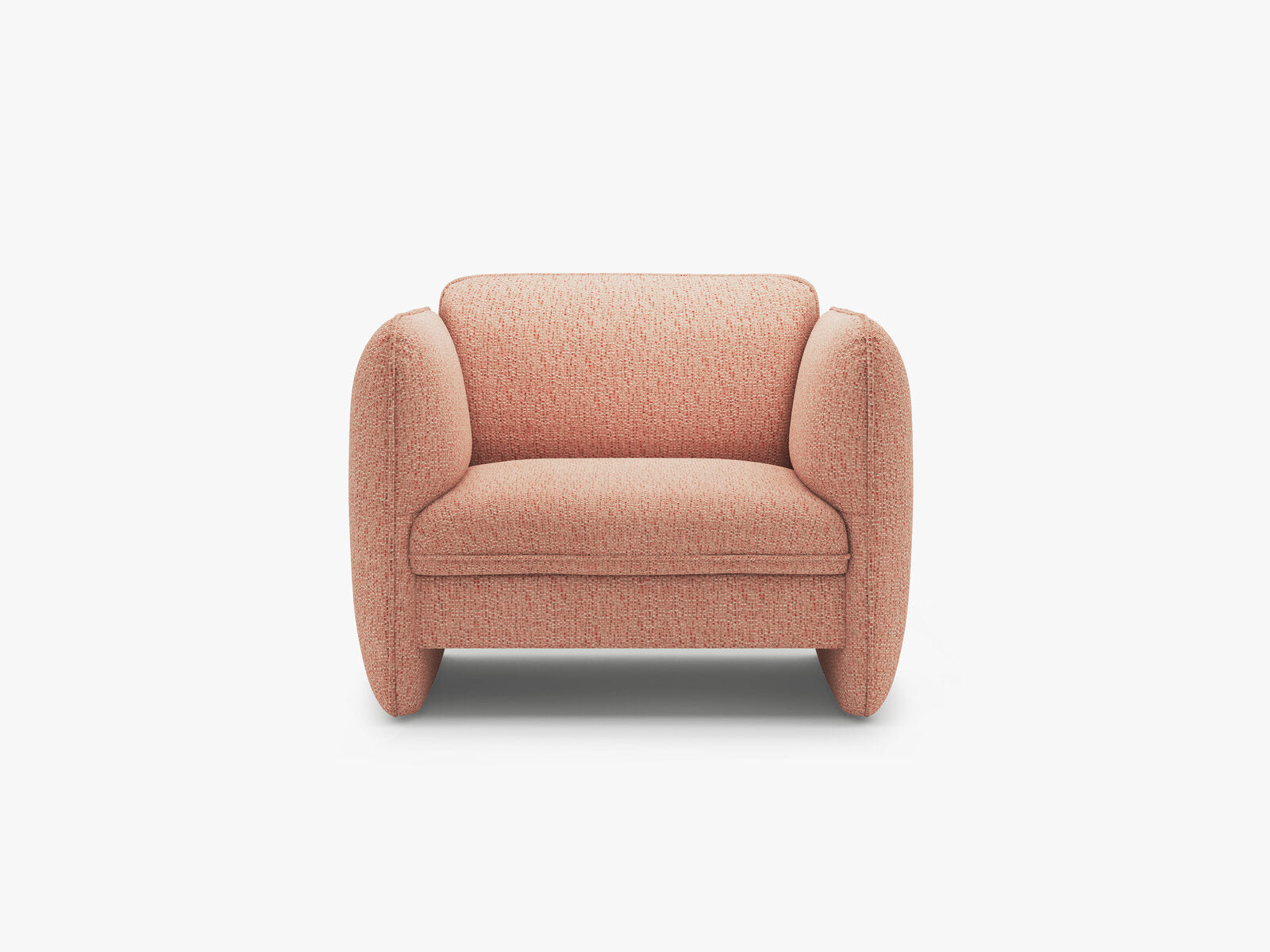 Micadoni Georgia Armsessel Chenille Silencio Rosa