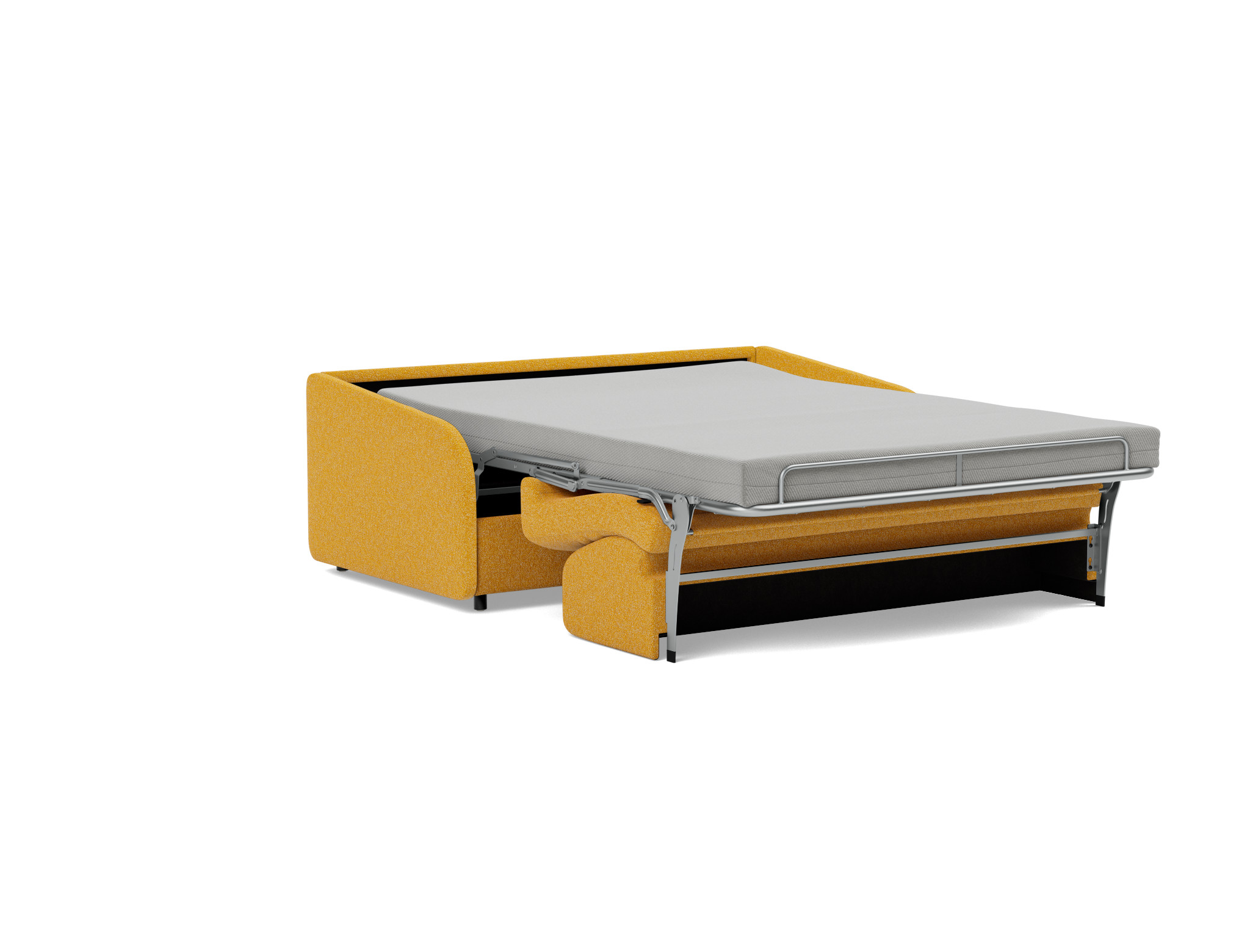 Schlafsofa Eivor mit Taschenfederkernmatratze 140 Boucle Skandi 536-Ochre