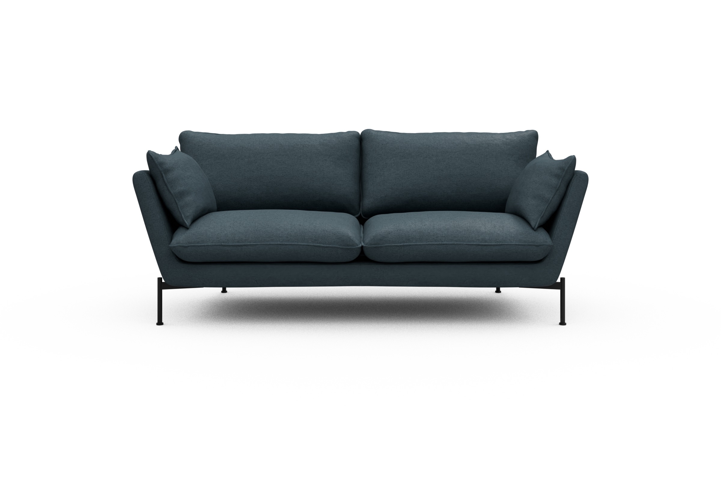 Skandi Home Sofa Anton 2-Sitzer Denari-Royal-Blue moebelfaktor