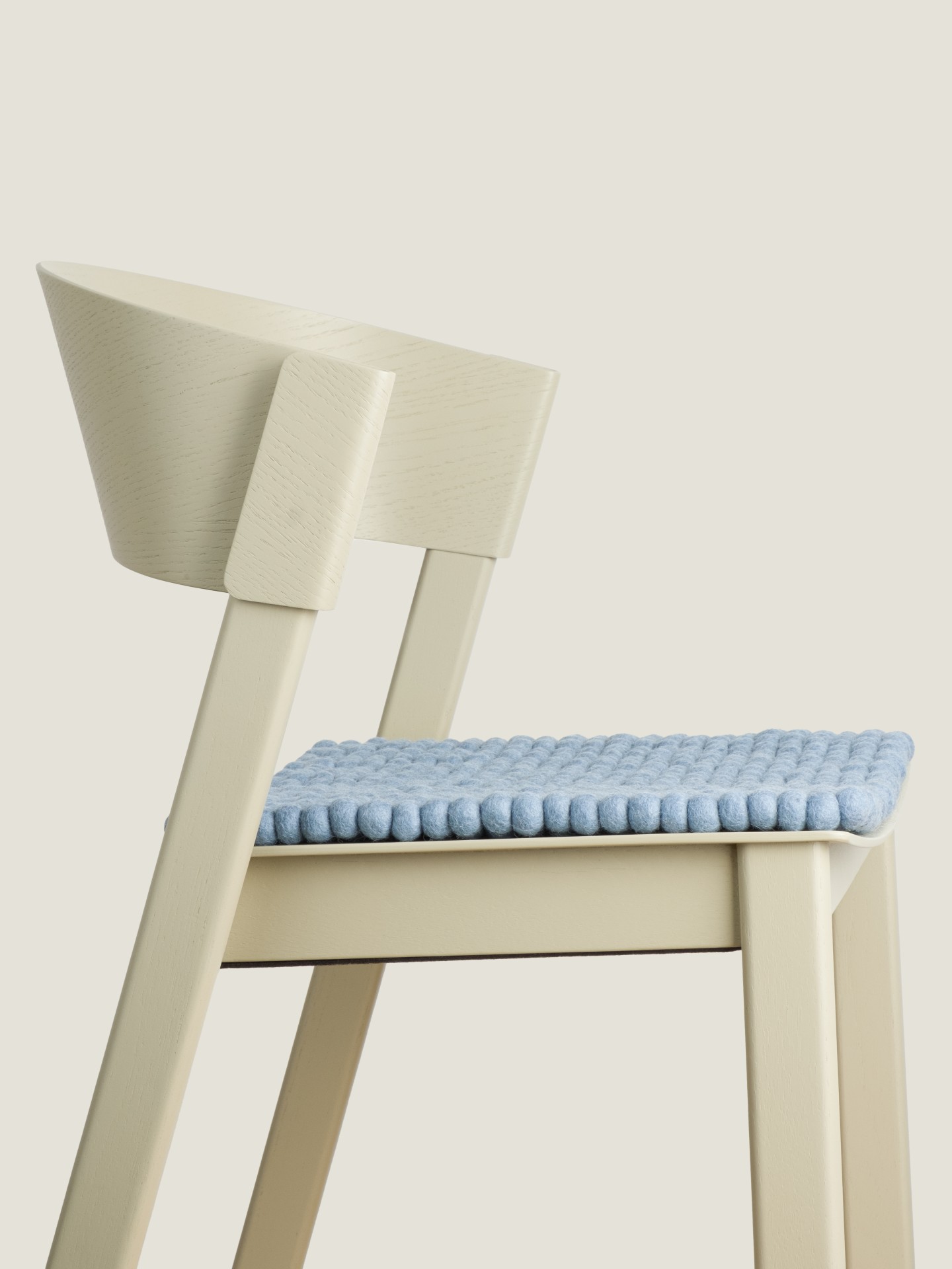 myfelt Mia - Filzkugel Sitzauflage quadratisch