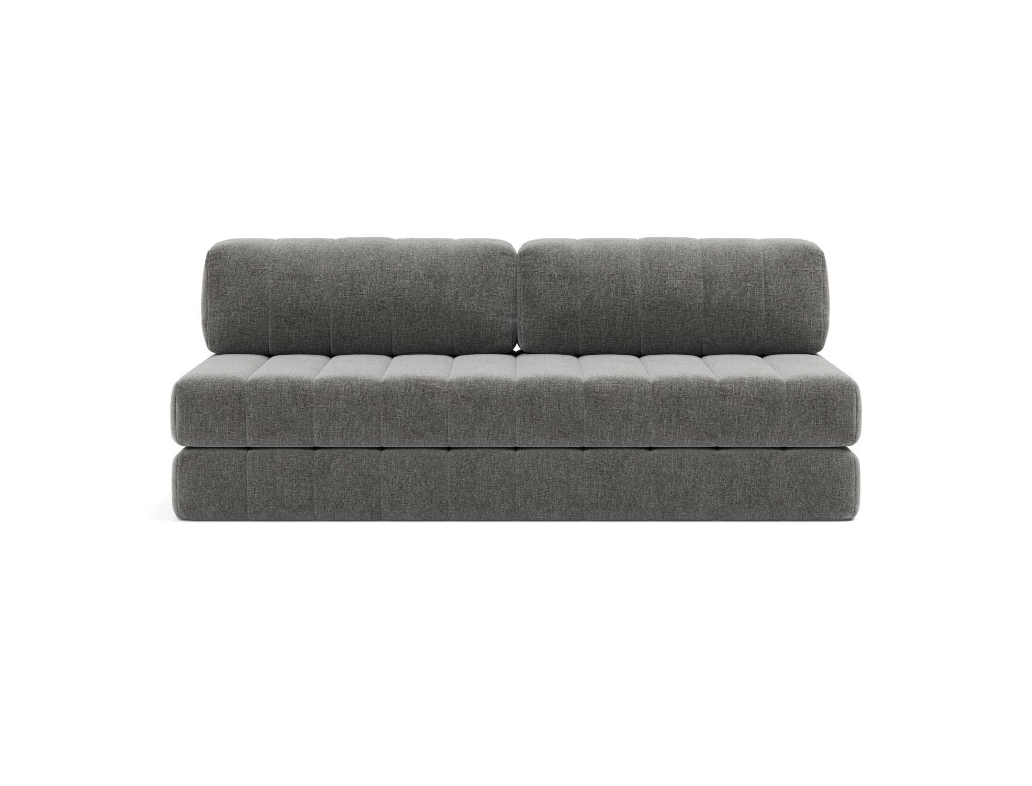 Schlafsofa CozyPad Strukturierter Stoff Twist 563-Charcoal