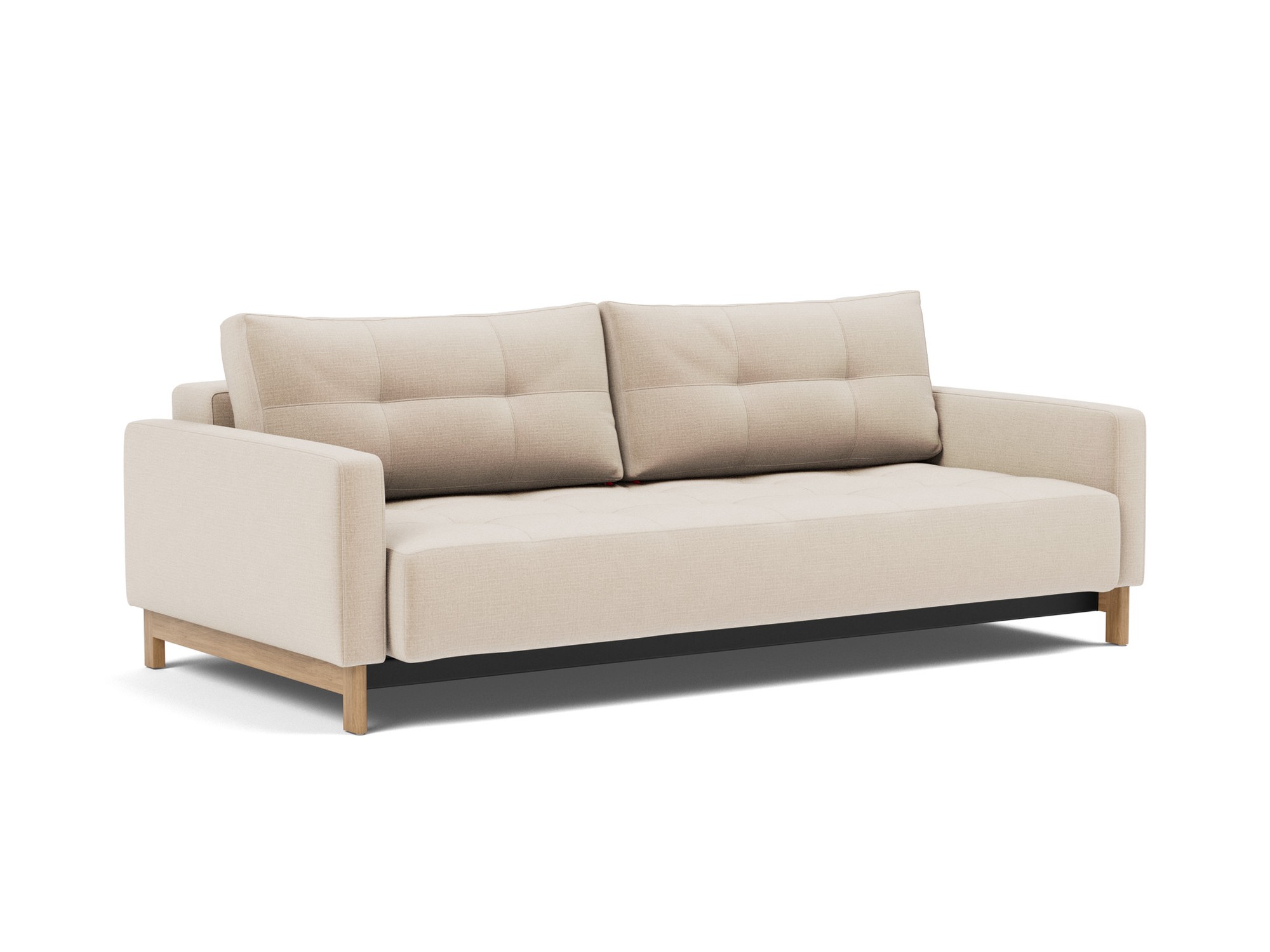 Schlafsofa Pyxis D.E.L. Chenille Esina 410-Almond-Beige