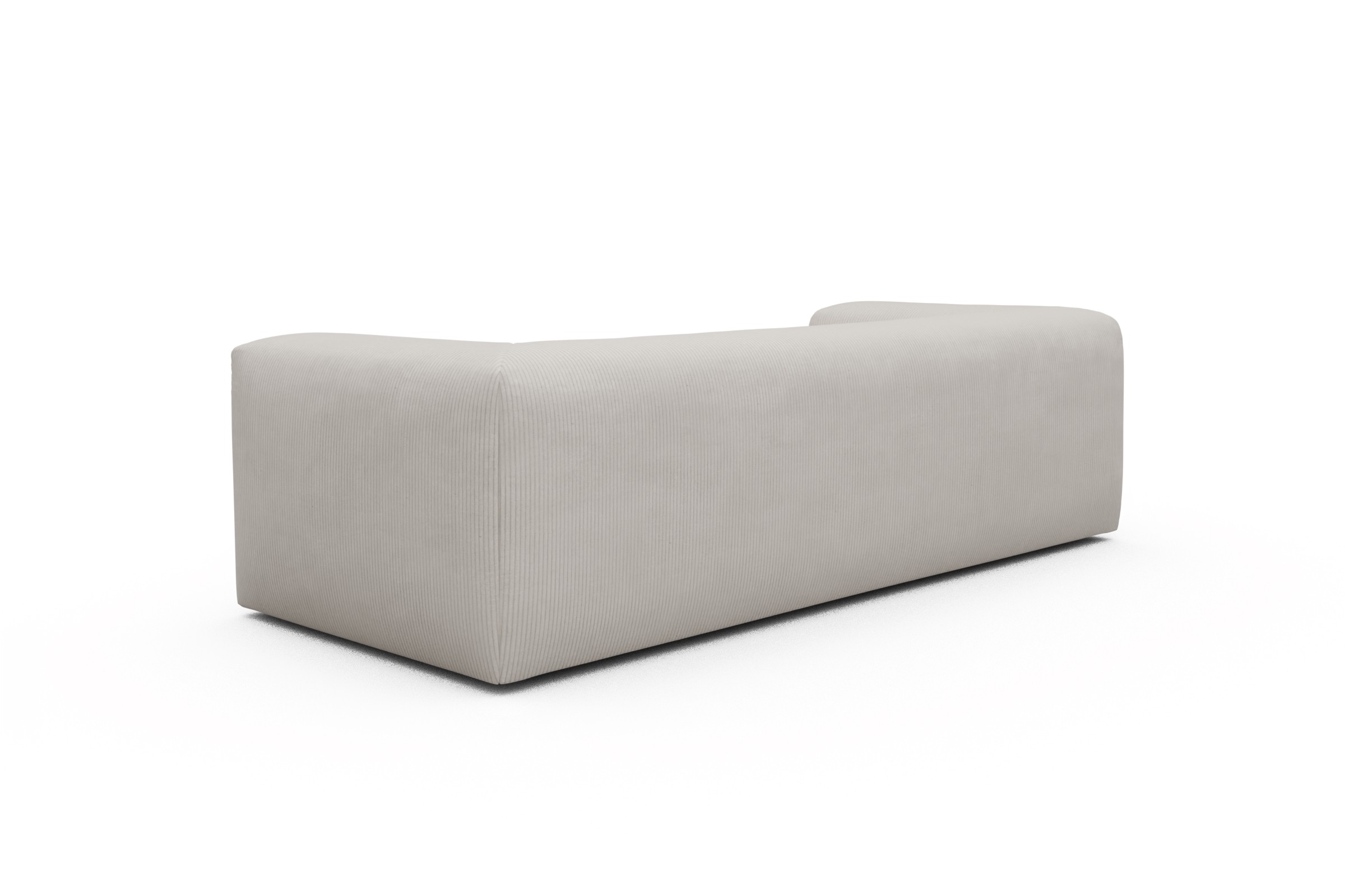 Sofa Fred 3-Sitzer Kord Corduroy 594-Ivory