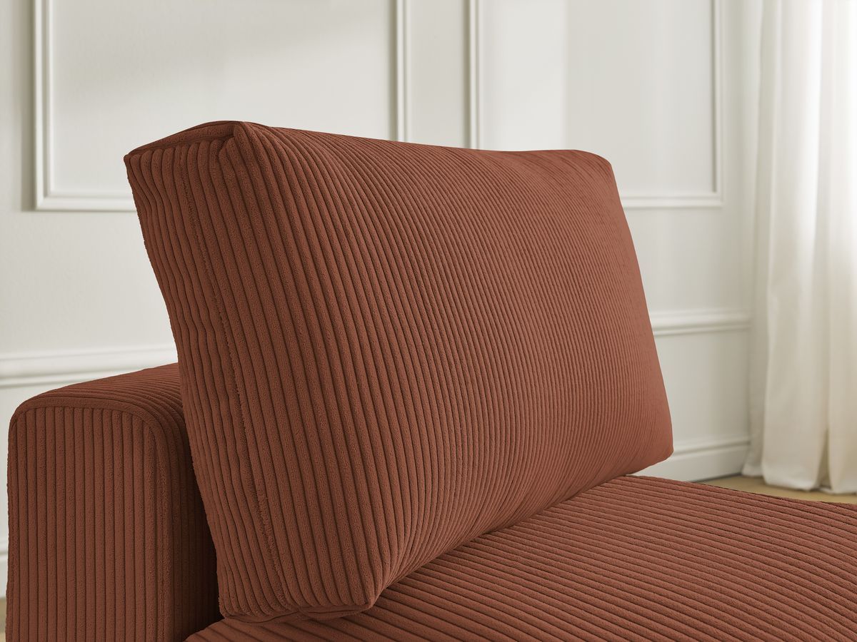Bobochic Paris Sofamodul 1-Sitzer Cordsamt Orange