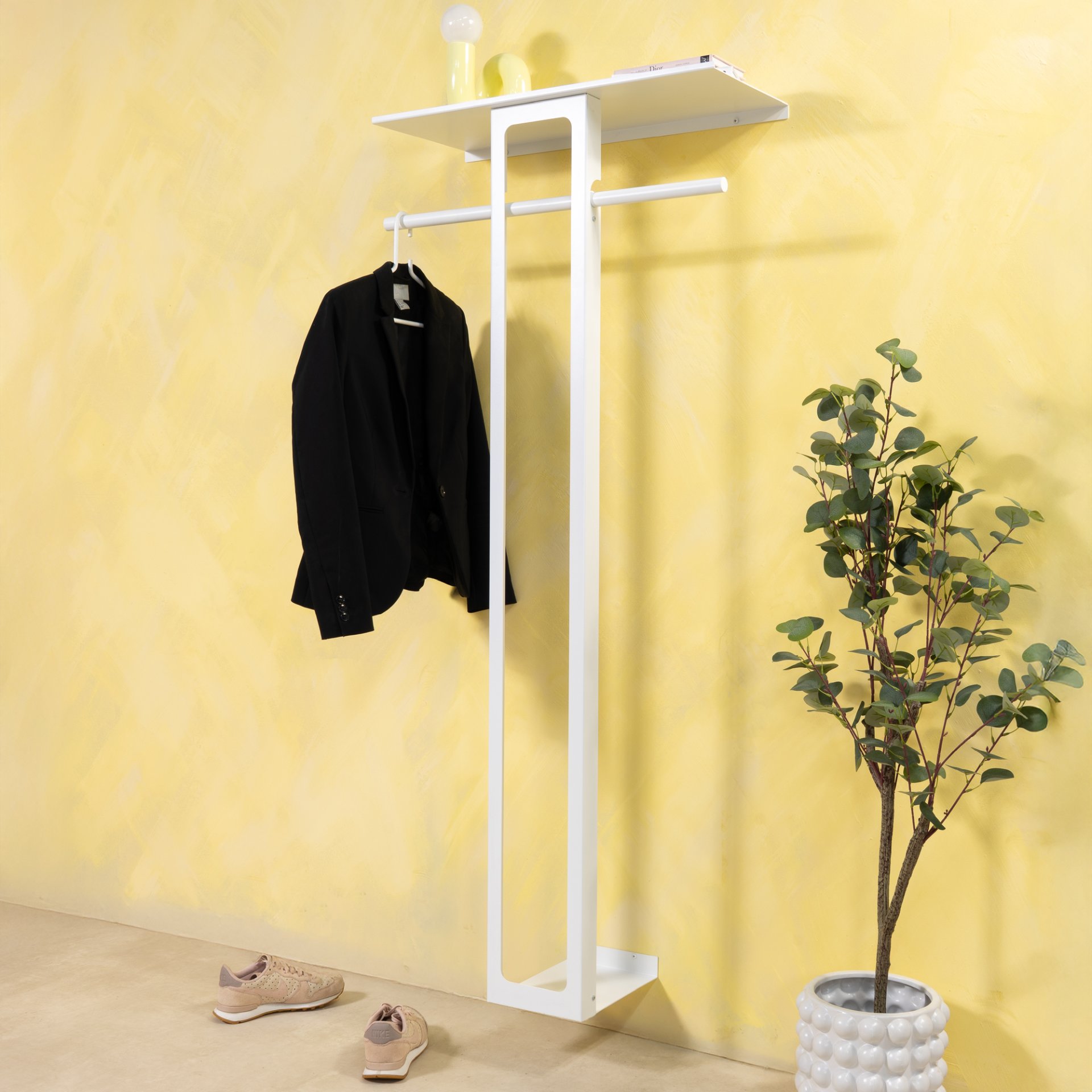 Spinder Design Wandgarderobe Luno Large 70 Weiß