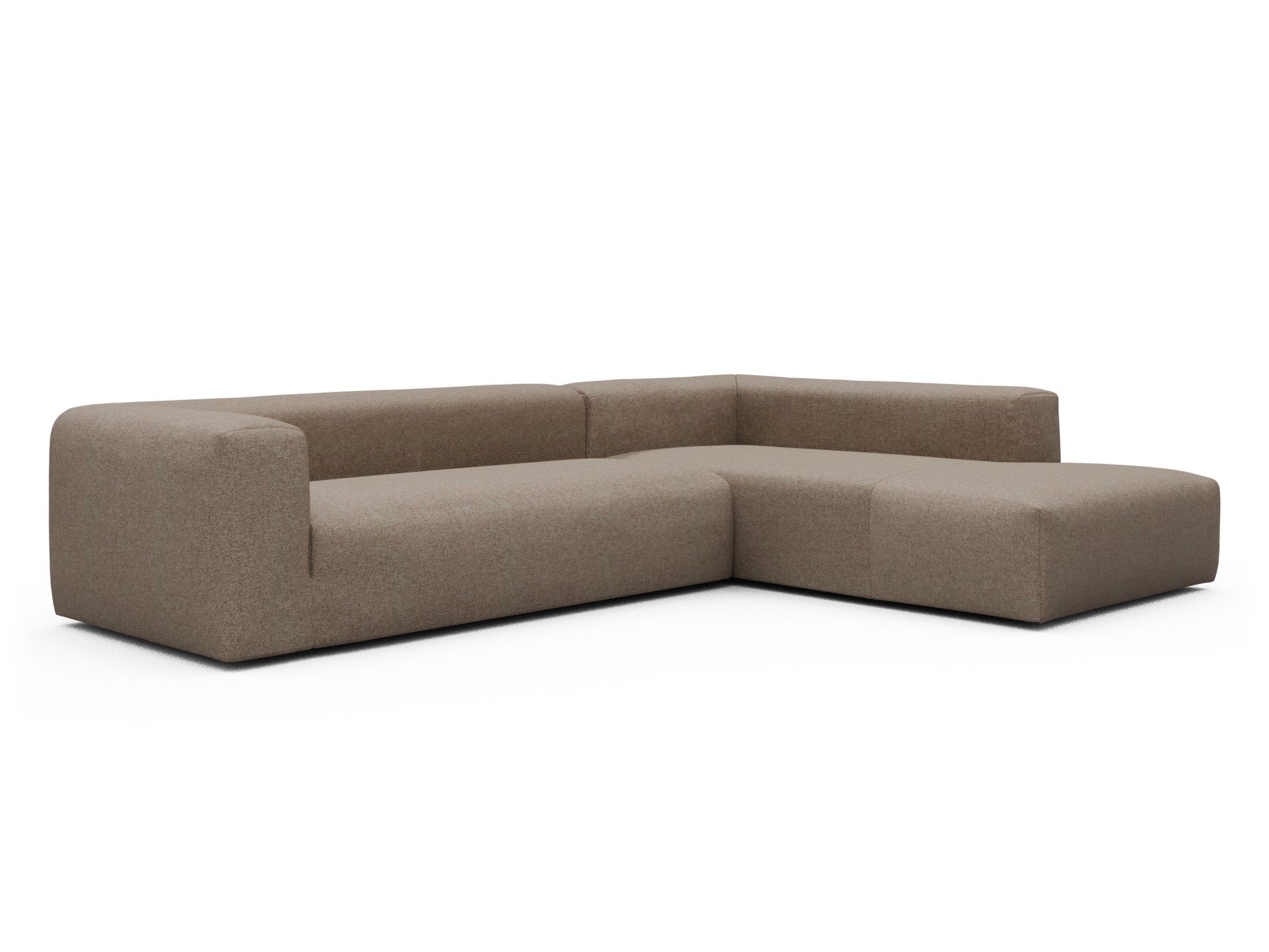 Skandi Home Ecksofa Fred Relax-Ecke rechts mit 2,5-Sitzer Sama-Antelope moebelfaktor