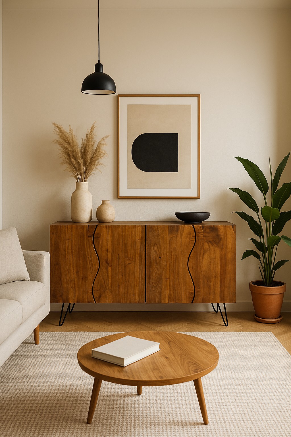 Livin Hill Sideboard Avola Walnuss
