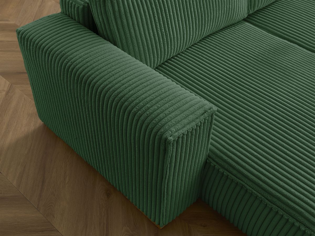 Bobochic Chelsea Wohnlandschaft Breitcord weich Grün