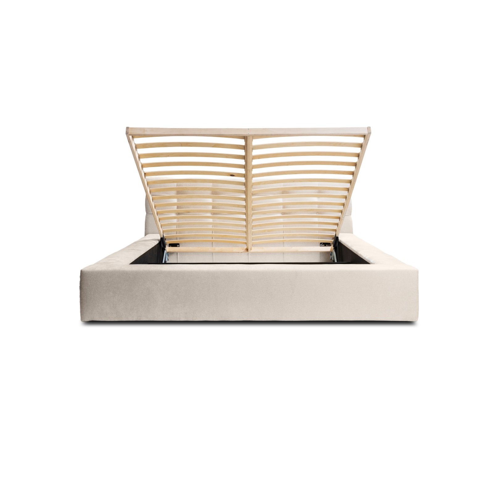 Polsterbett Pavo Chenille 140x200 mit Holzrahmen Ditra-New 20