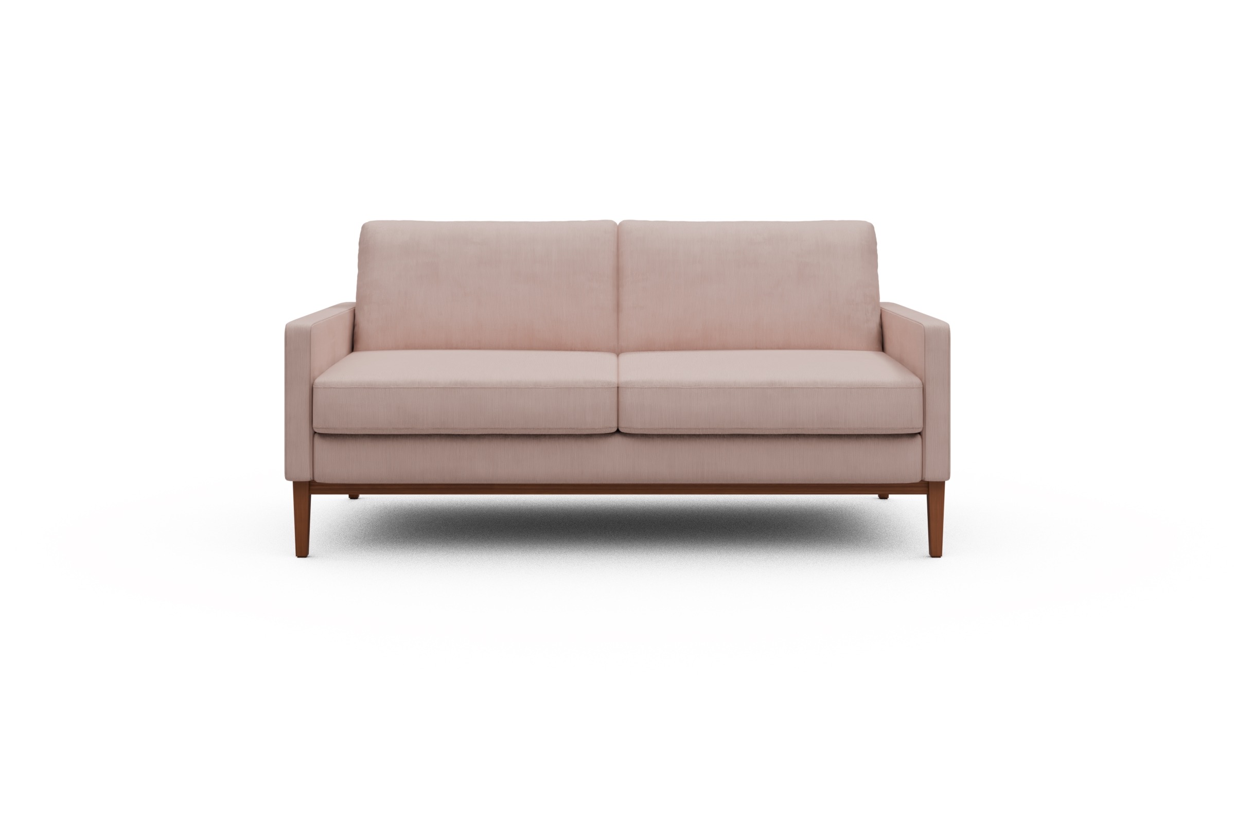 Skandi Home Sofa Bodo 2,5-Sitzer Cordufine-Blush moebelfaktor