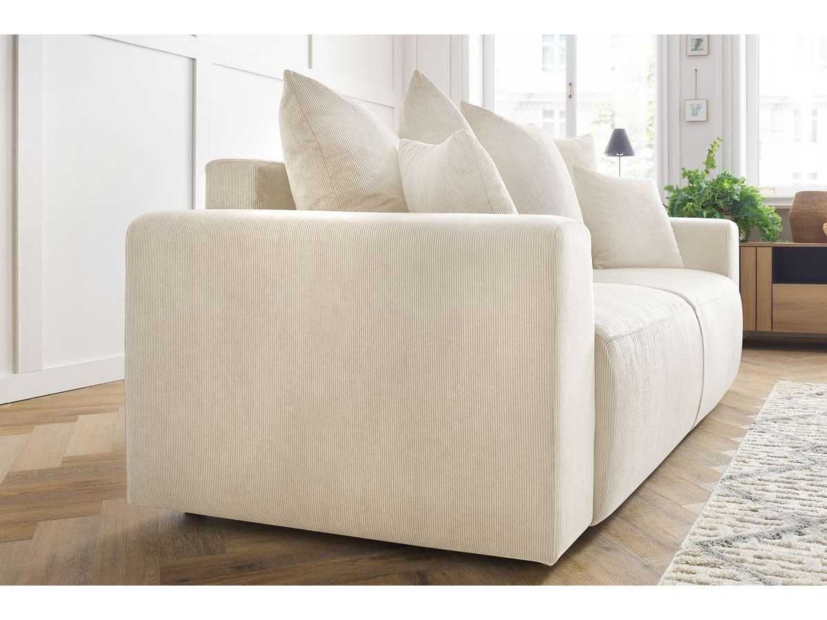 Bobochic Envy Sofa 2-Sitzer Cordsamt Beige