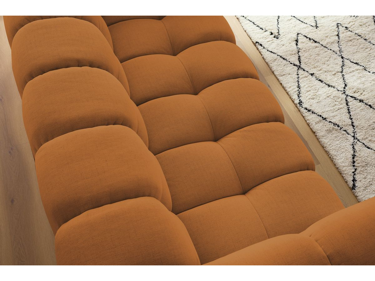 Bobochic Cloud Sofa 3-Sitzer Stoff Gelb