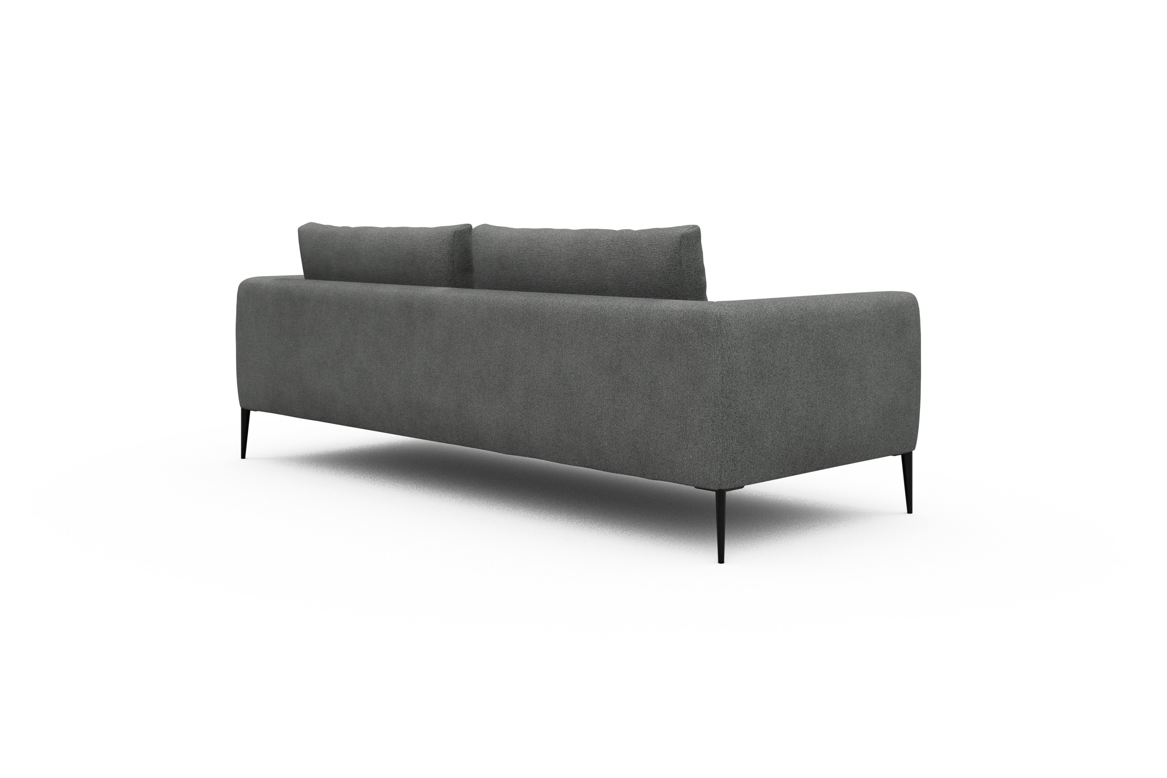 Sofa Paul 3-Sitzer Boucle-Ash-Grey