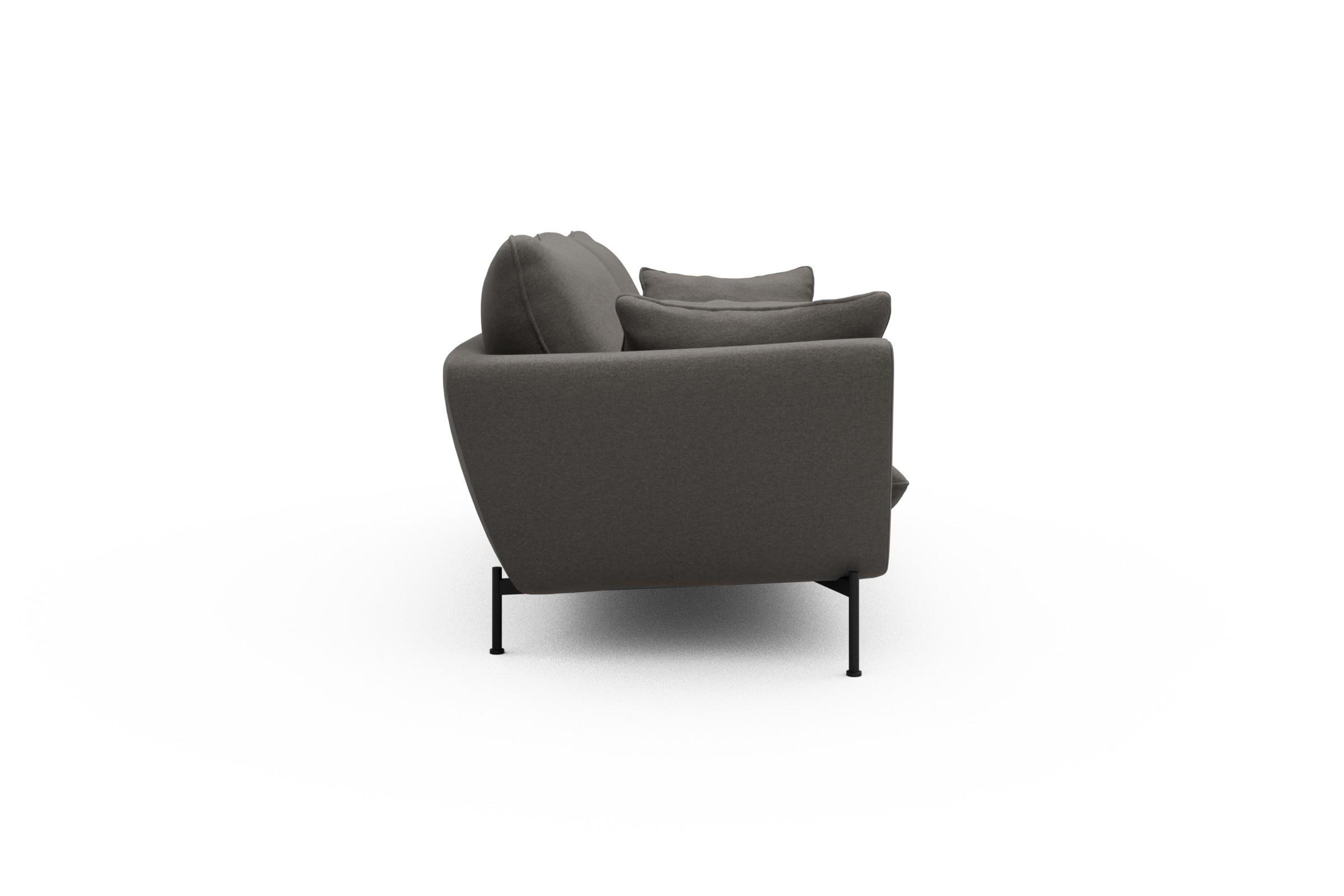 Sofa Anton 3-Sitzer Satya-Taupe