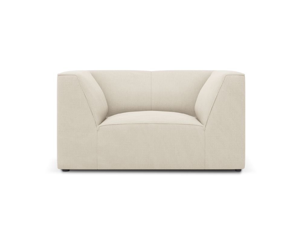 Cosmopolitan Design Sessel Siena Kord Scala Helles Beige