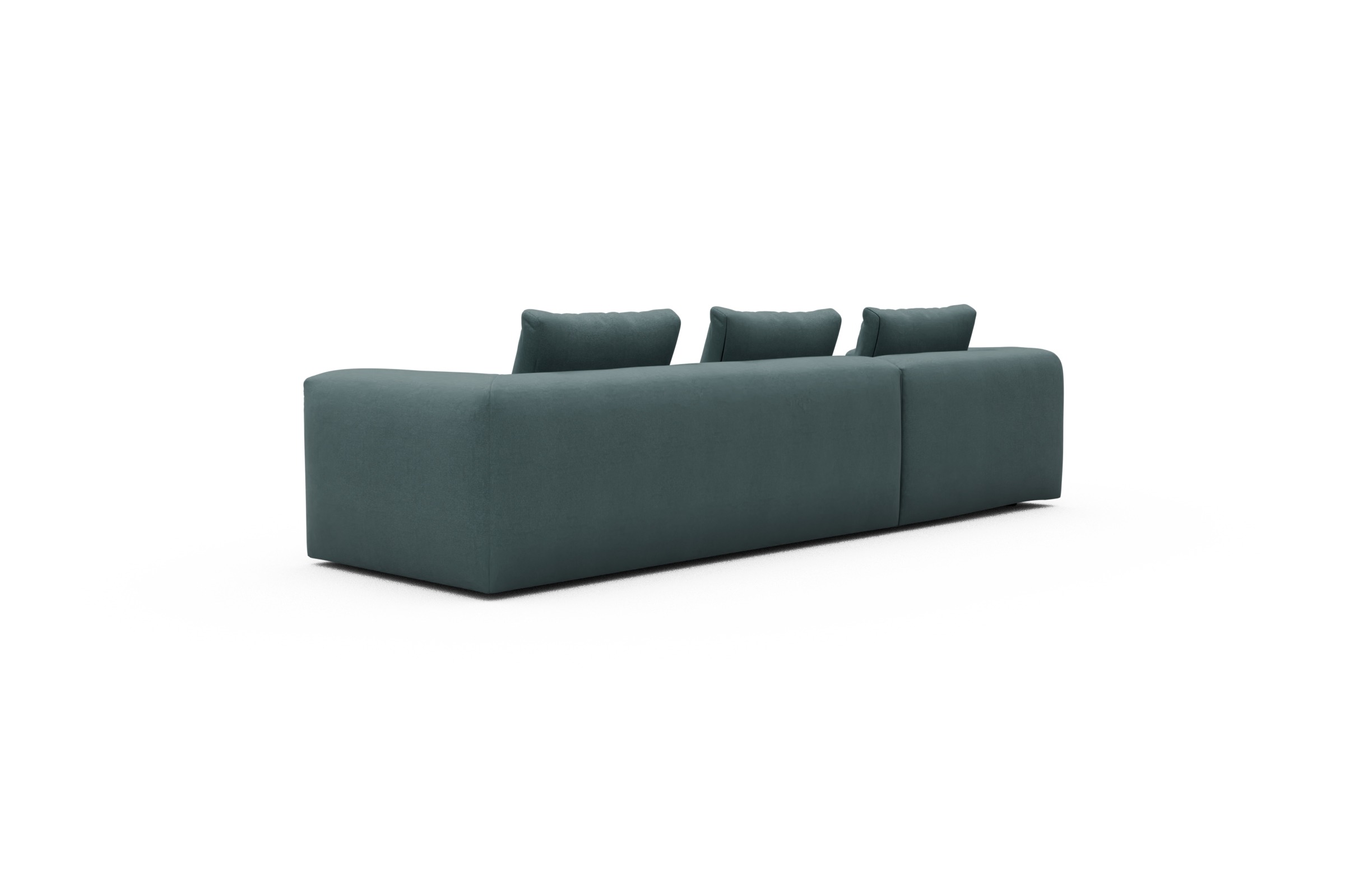 Ecksofa Fred Chaiselongue links mit 2,5-Sitzer Satya-Niagara