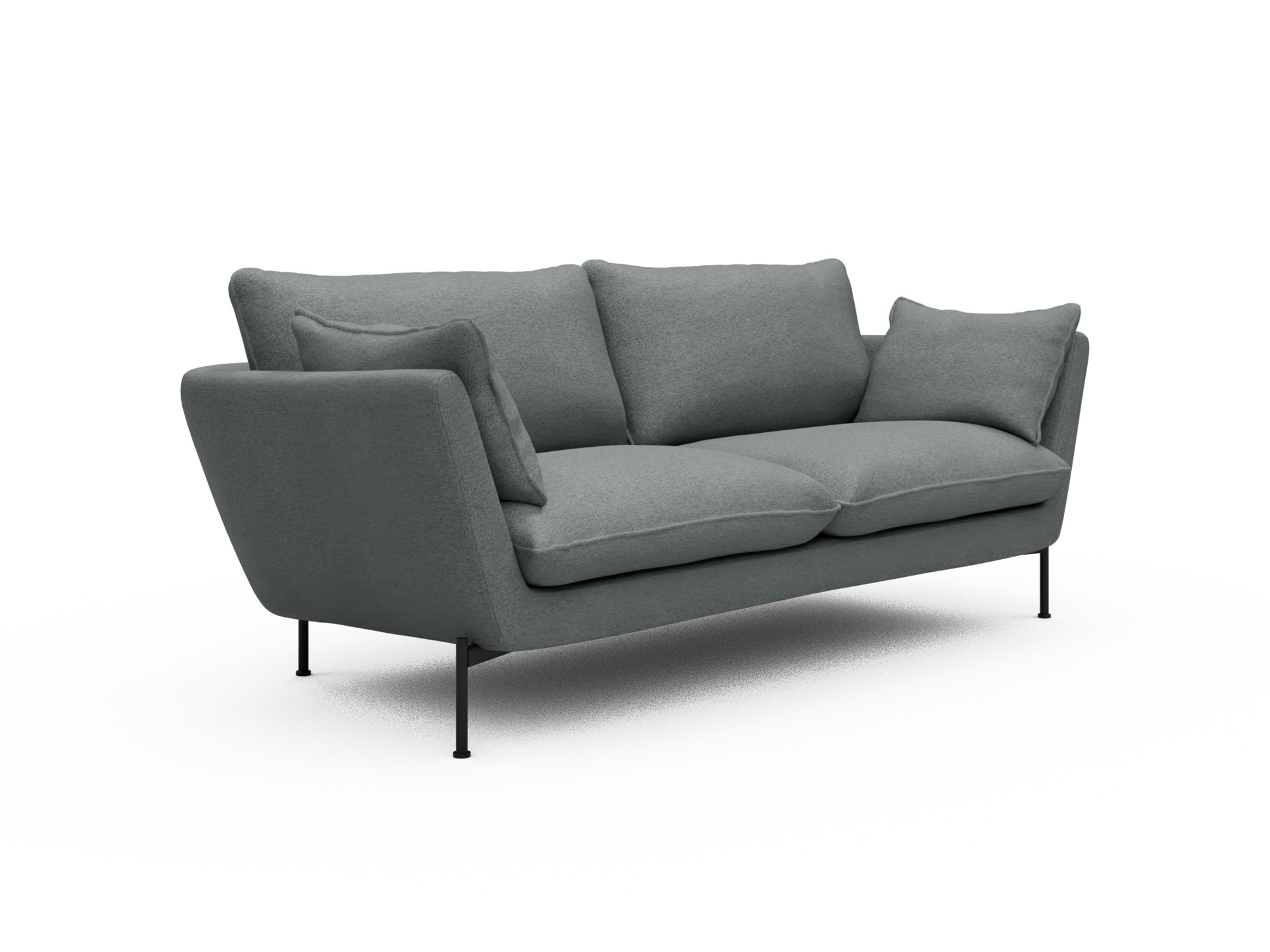 Skandi Home Sofa Anton 2-Sitzer Denari-Soft-Grey moebelfaktor