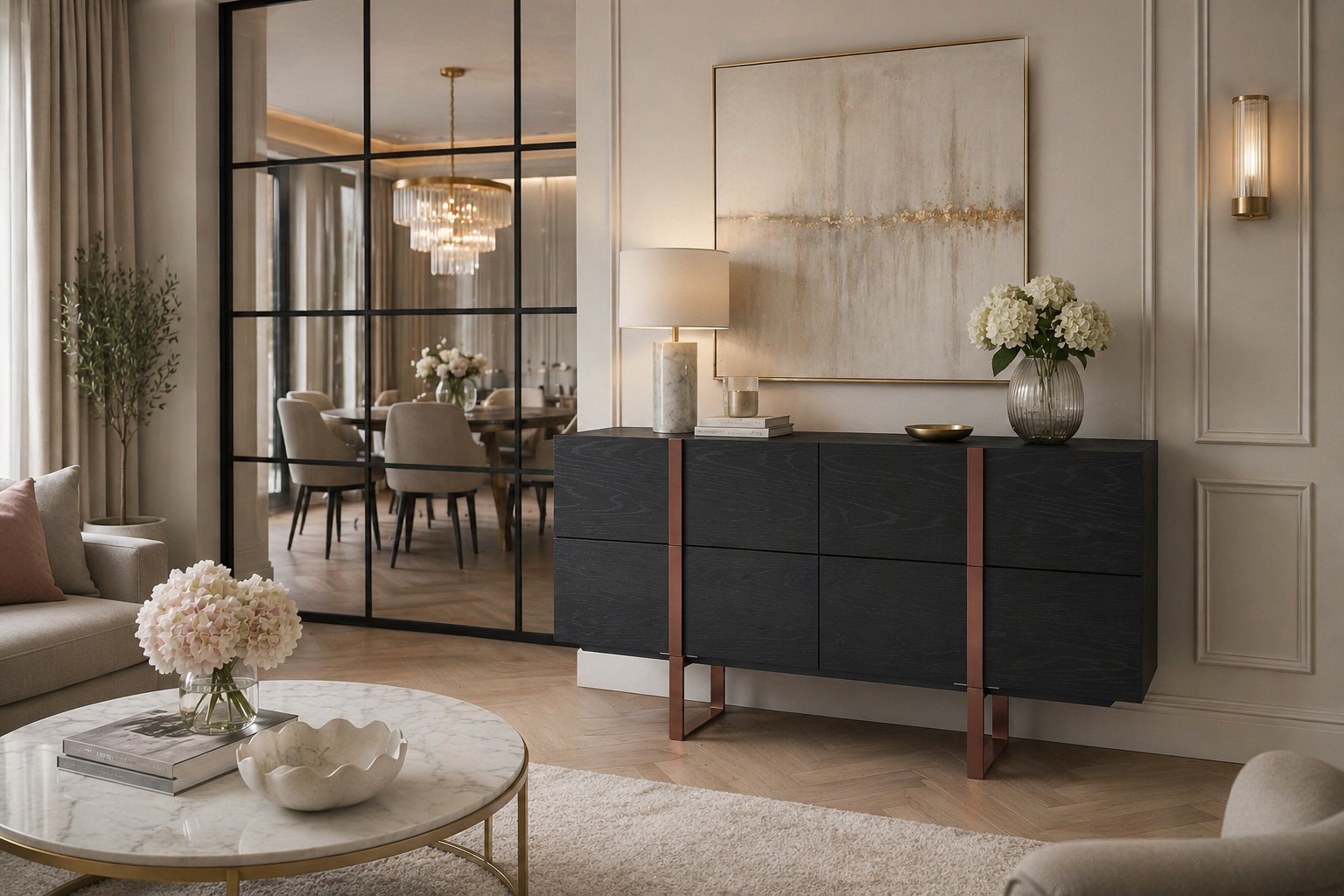 Livin Hill Sideboard Hudson Schwarzeiche