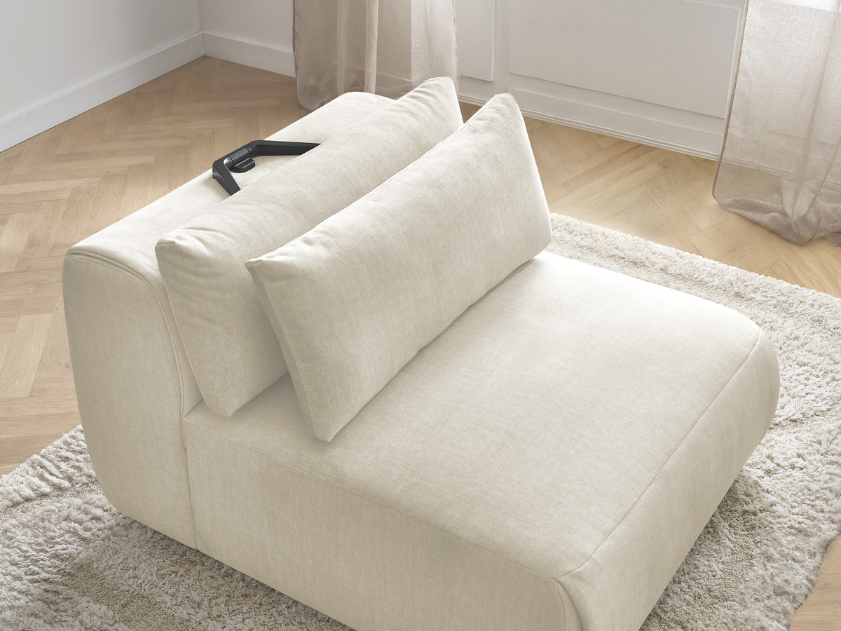 Bobochic Jana Sofamodul 1-Sitzer Samt Beige