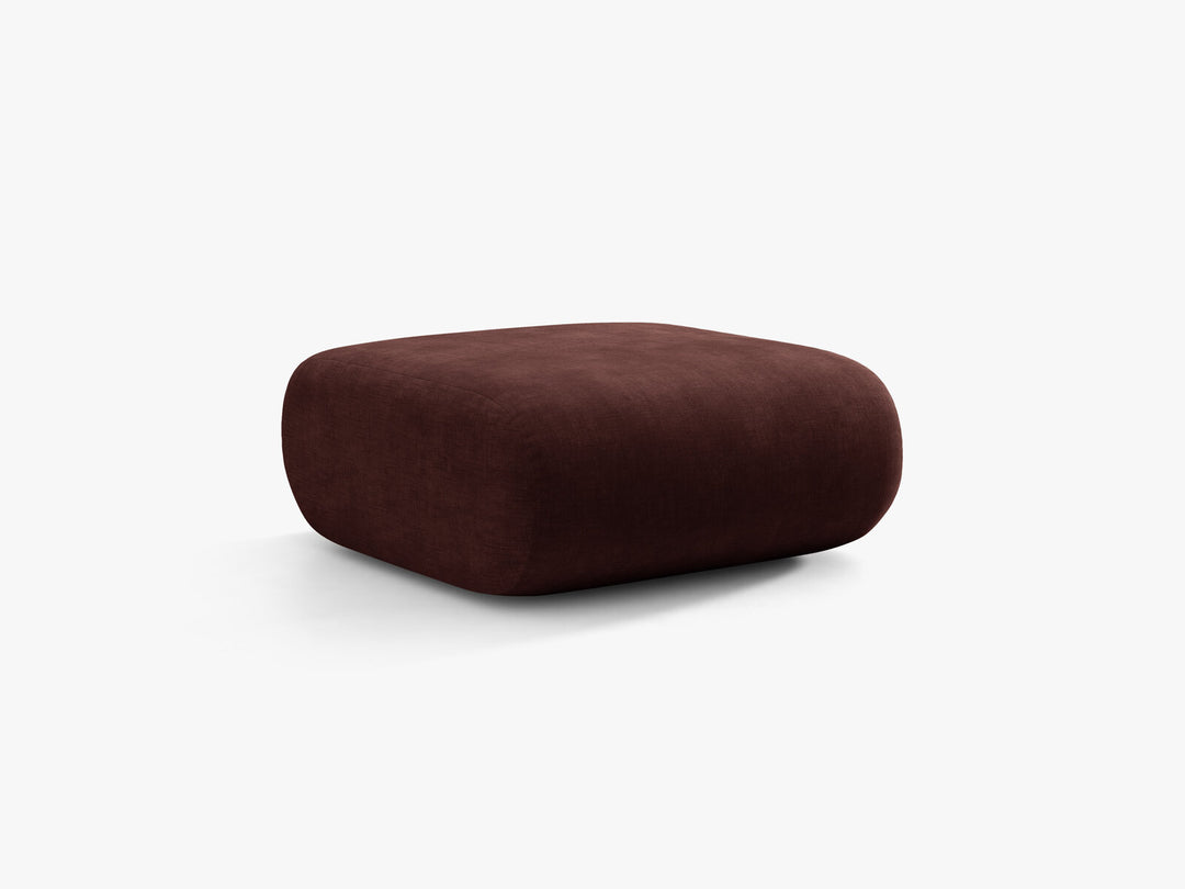 Micadoni Neo Pouf Chenille Golden Kirschbaum