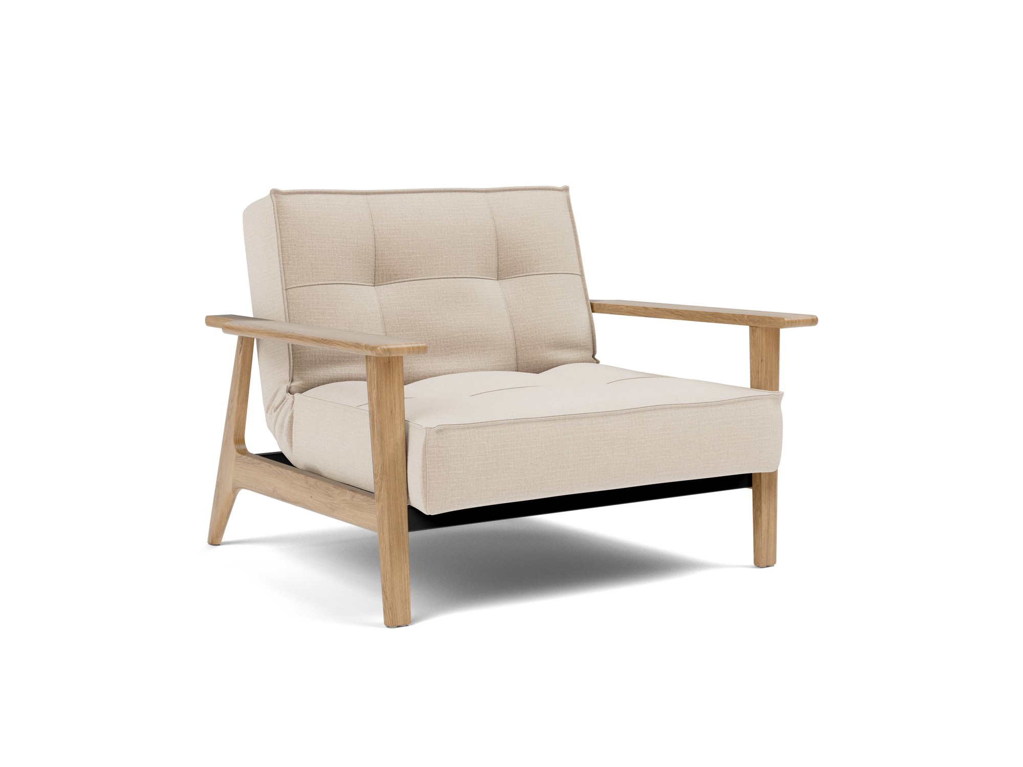 Sessel Splitback Frej Chenille Esina 410-Almond-Beige