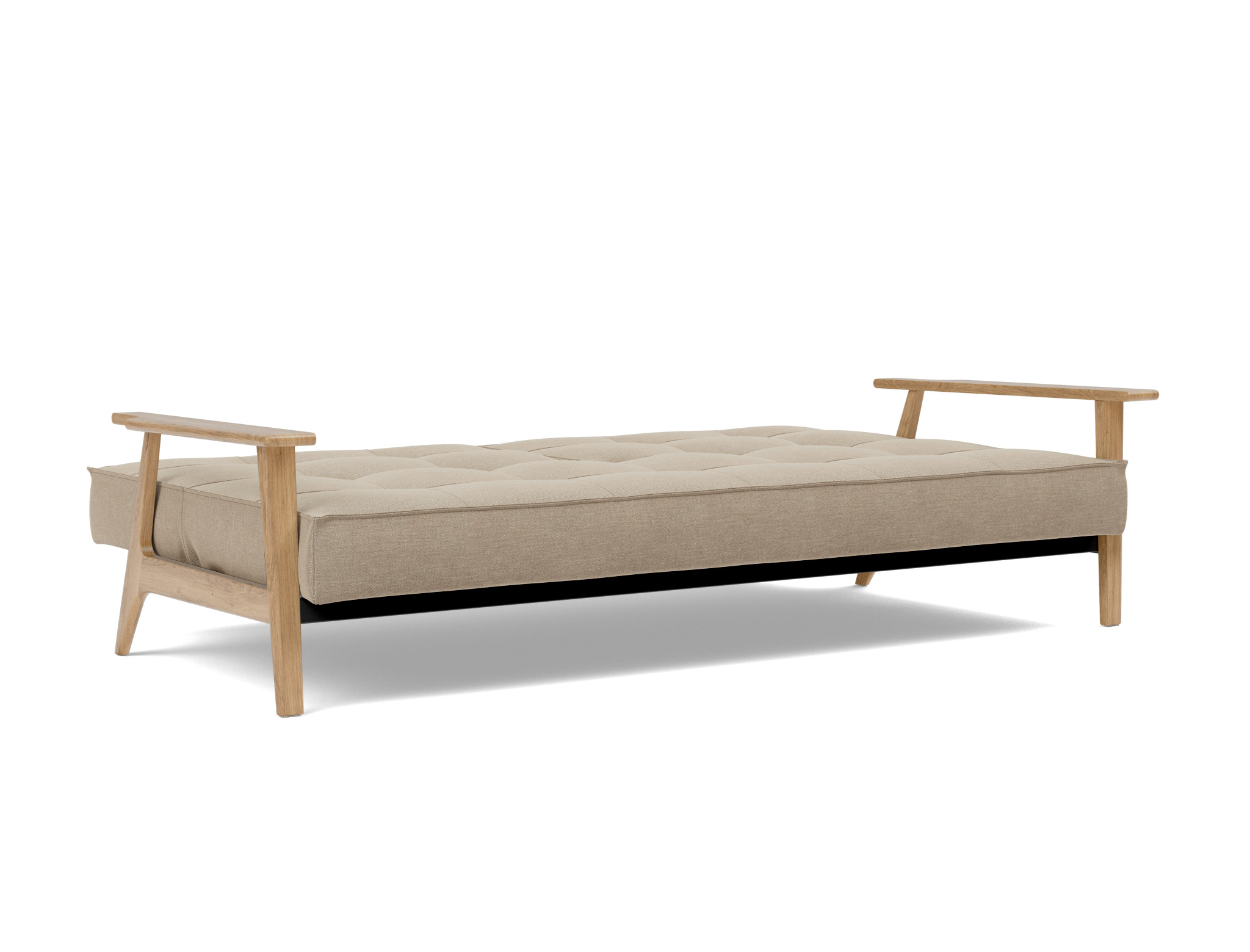 Schlafsofa Splitback Frej Flachgewebe Phobos 587-Mocha