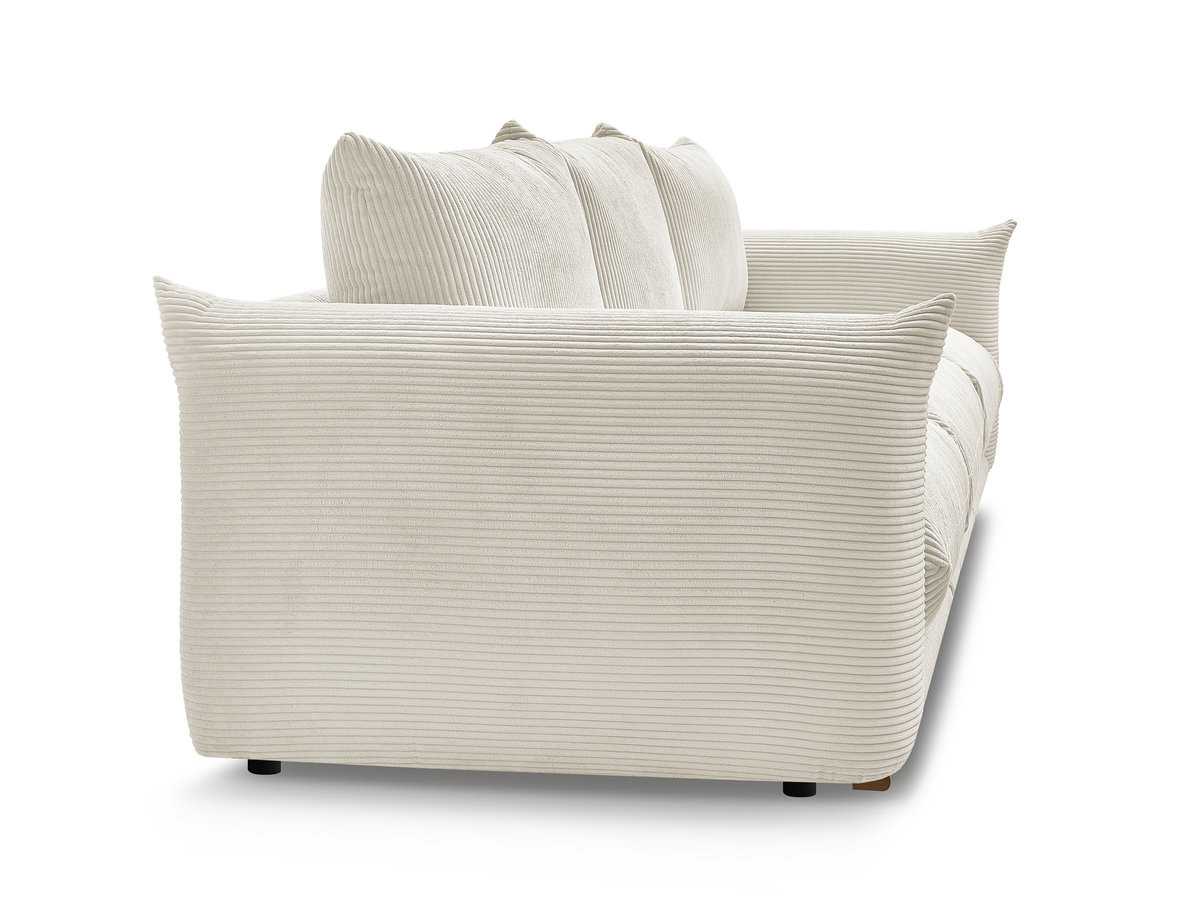 Bobochic Ernest Sofa 3-Sitzer 266 × 106 cm Cordsamt Beige